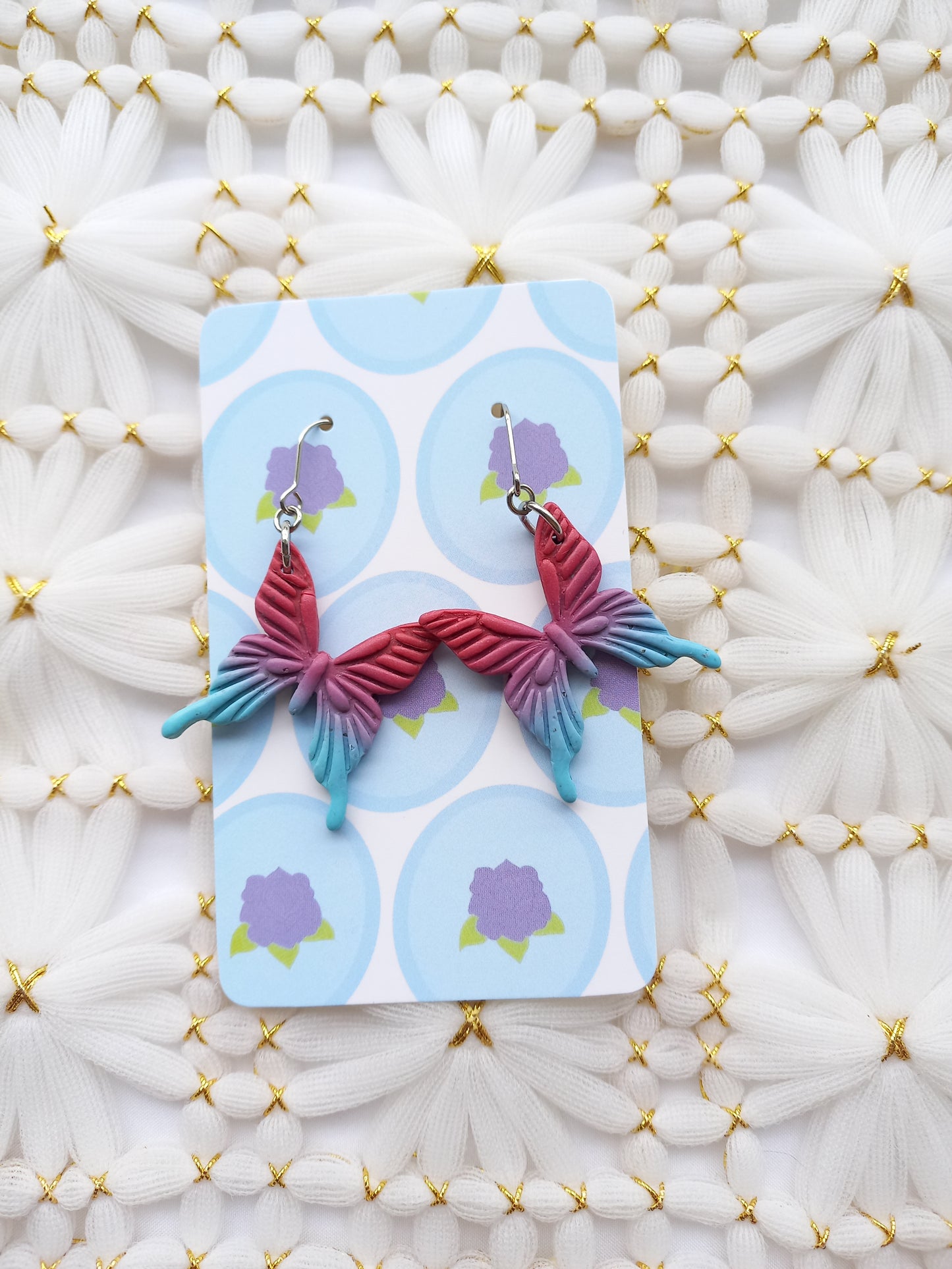 Ethereal Butterfly Earrings | Fantasy