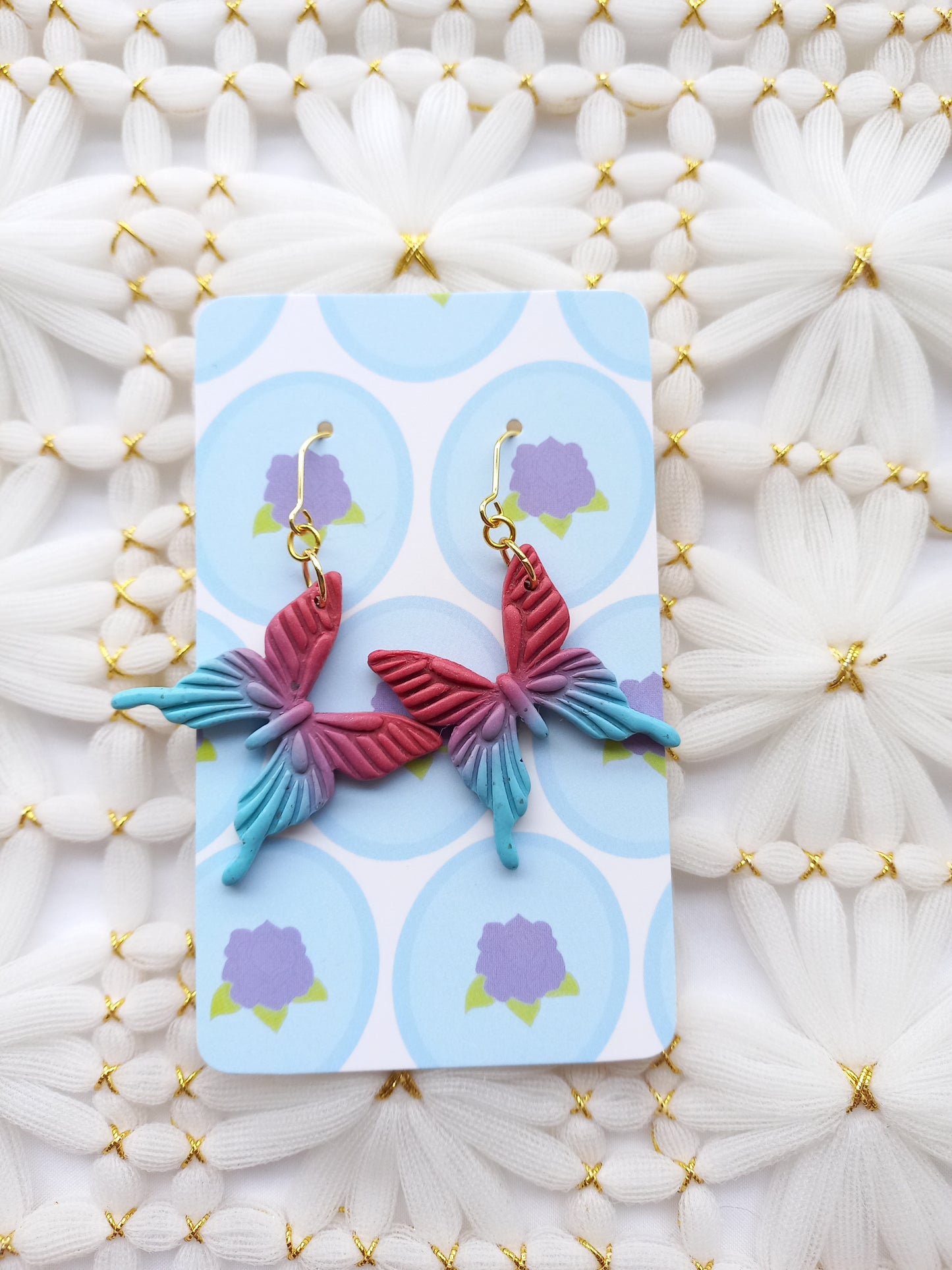 Ethereal Butterfly Earrings | Fantasy