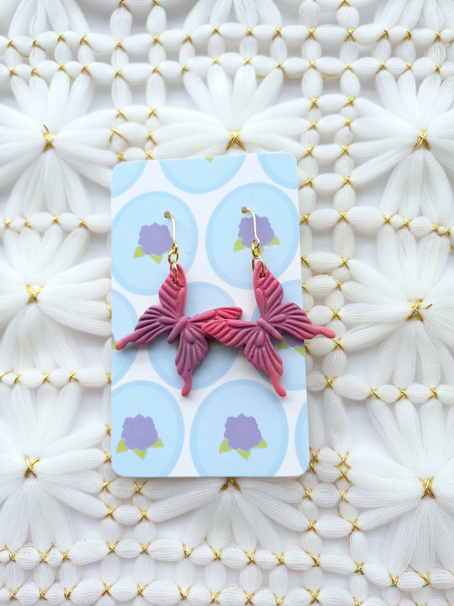 Ethereal Butterfly Earrings | Fantasy