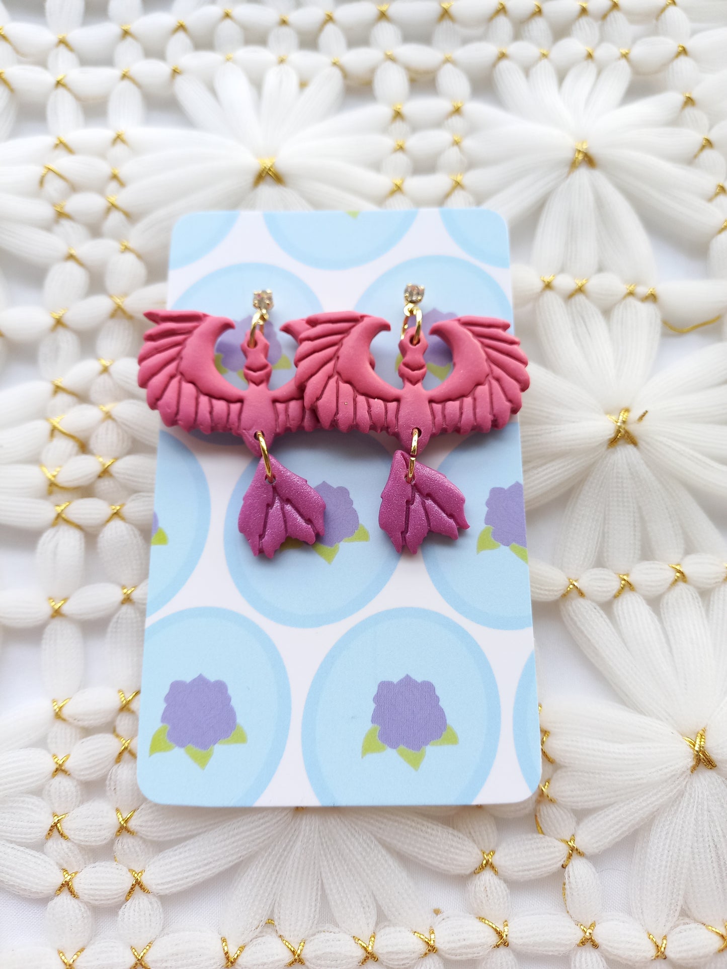 Phoenix Earrings | Fantasy