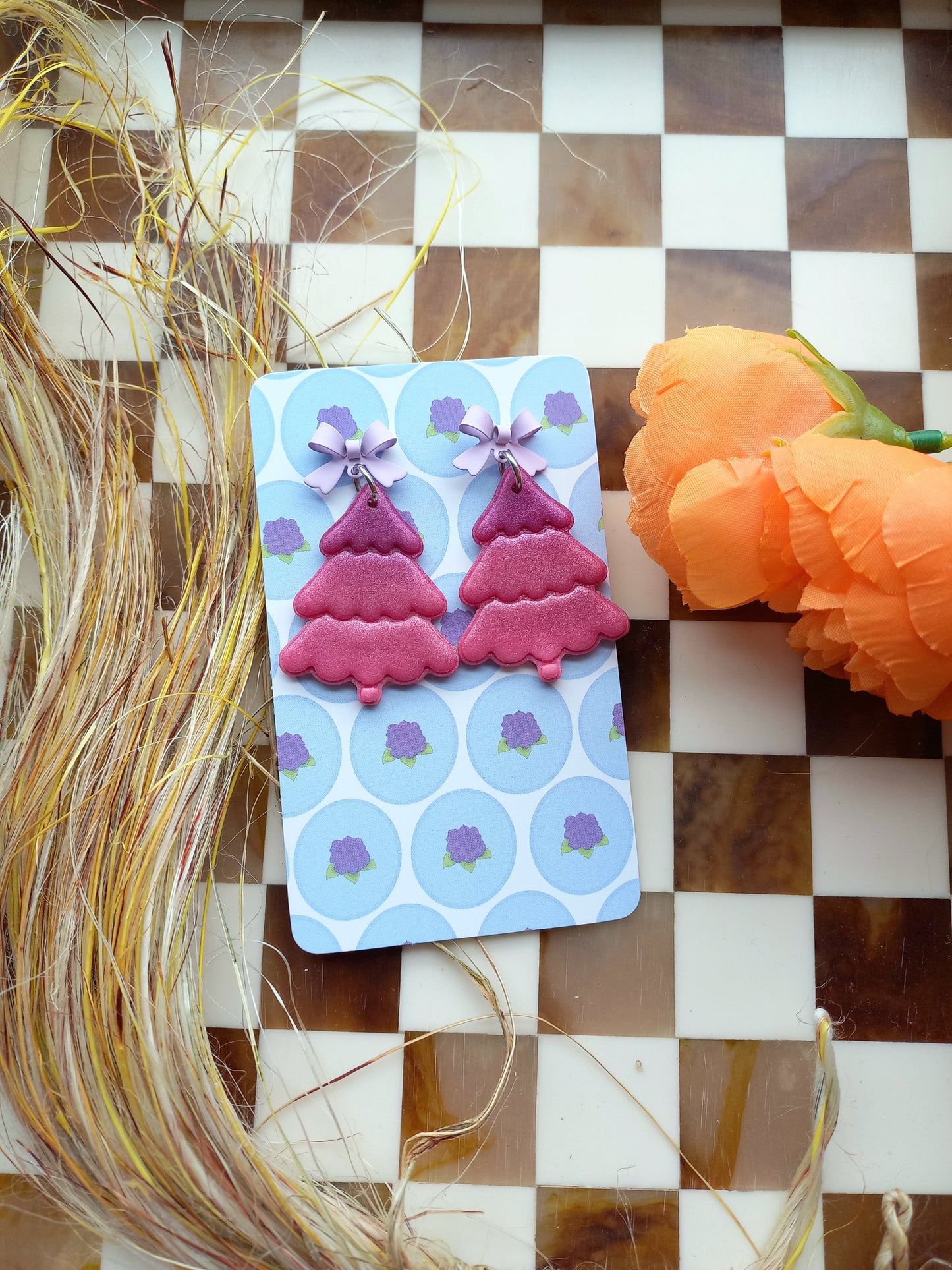 Tree Earrings