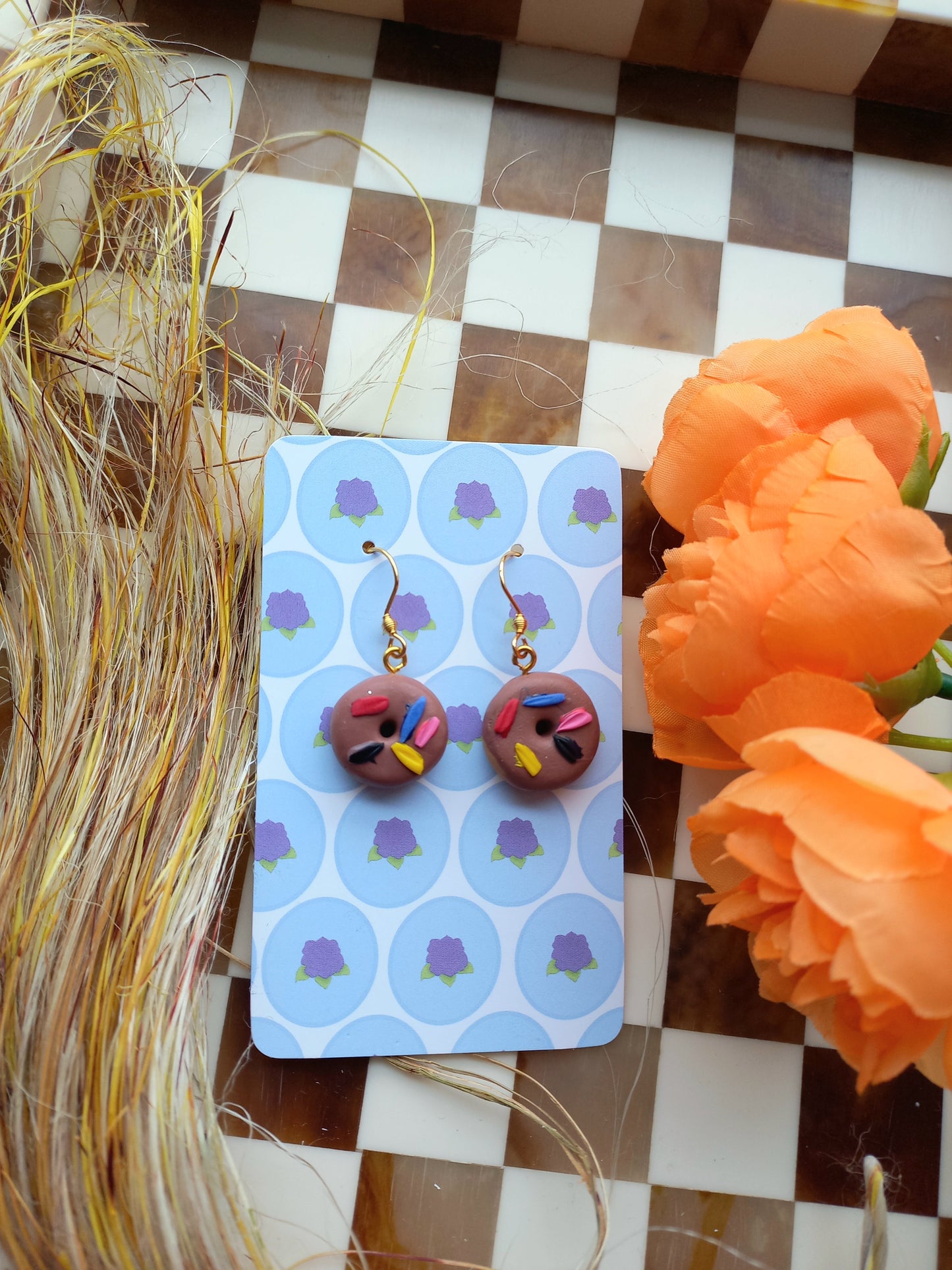 Donut Earrings