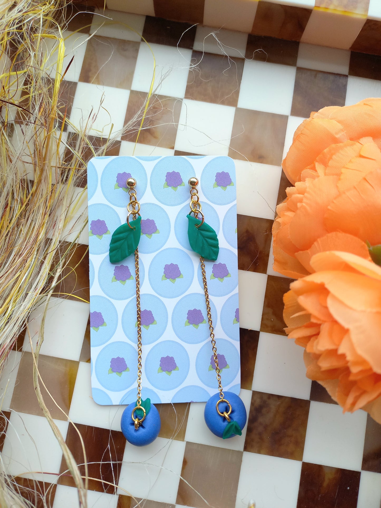 Blueberry Earrings