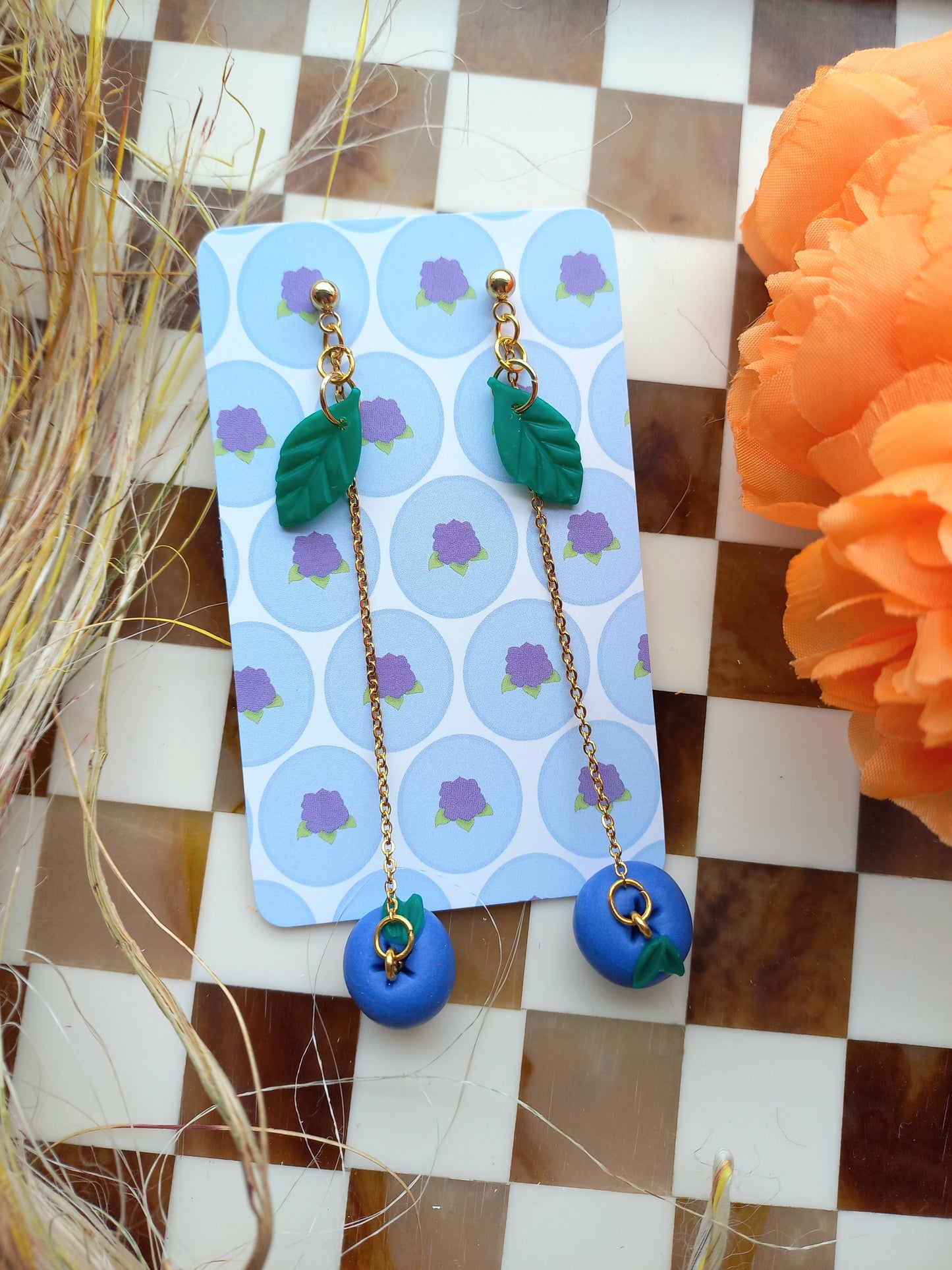 Blueberry Earrings