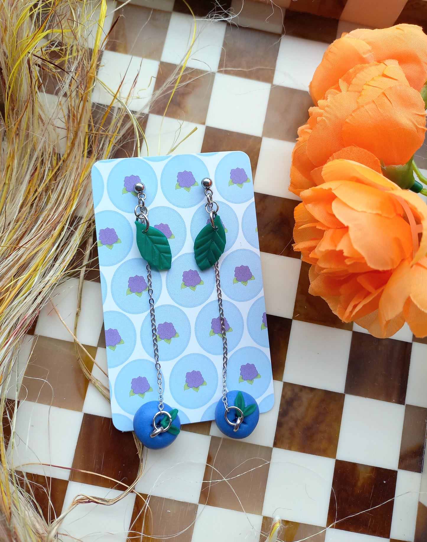 Blueberry Earrings