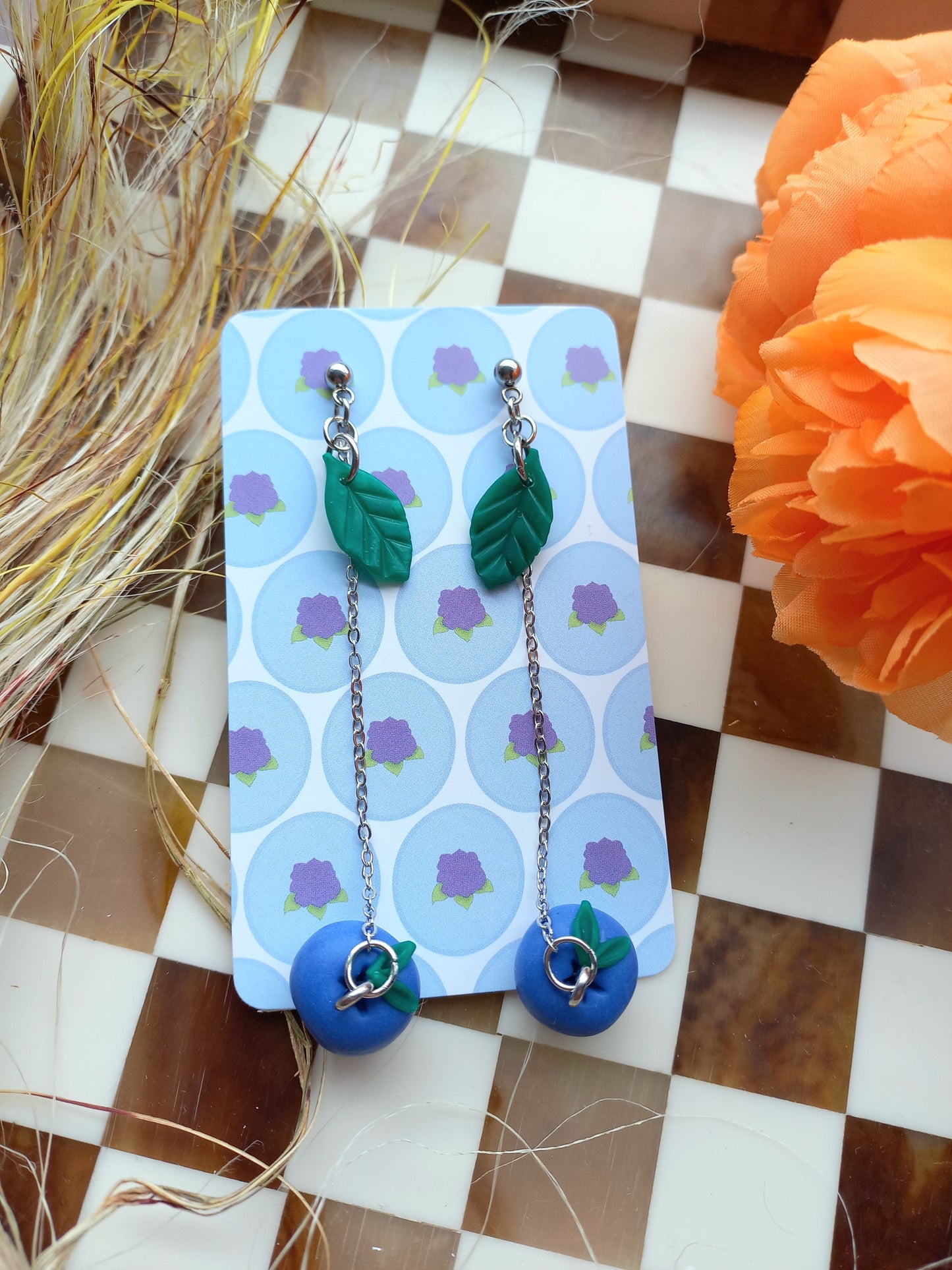Blueberry Earrings