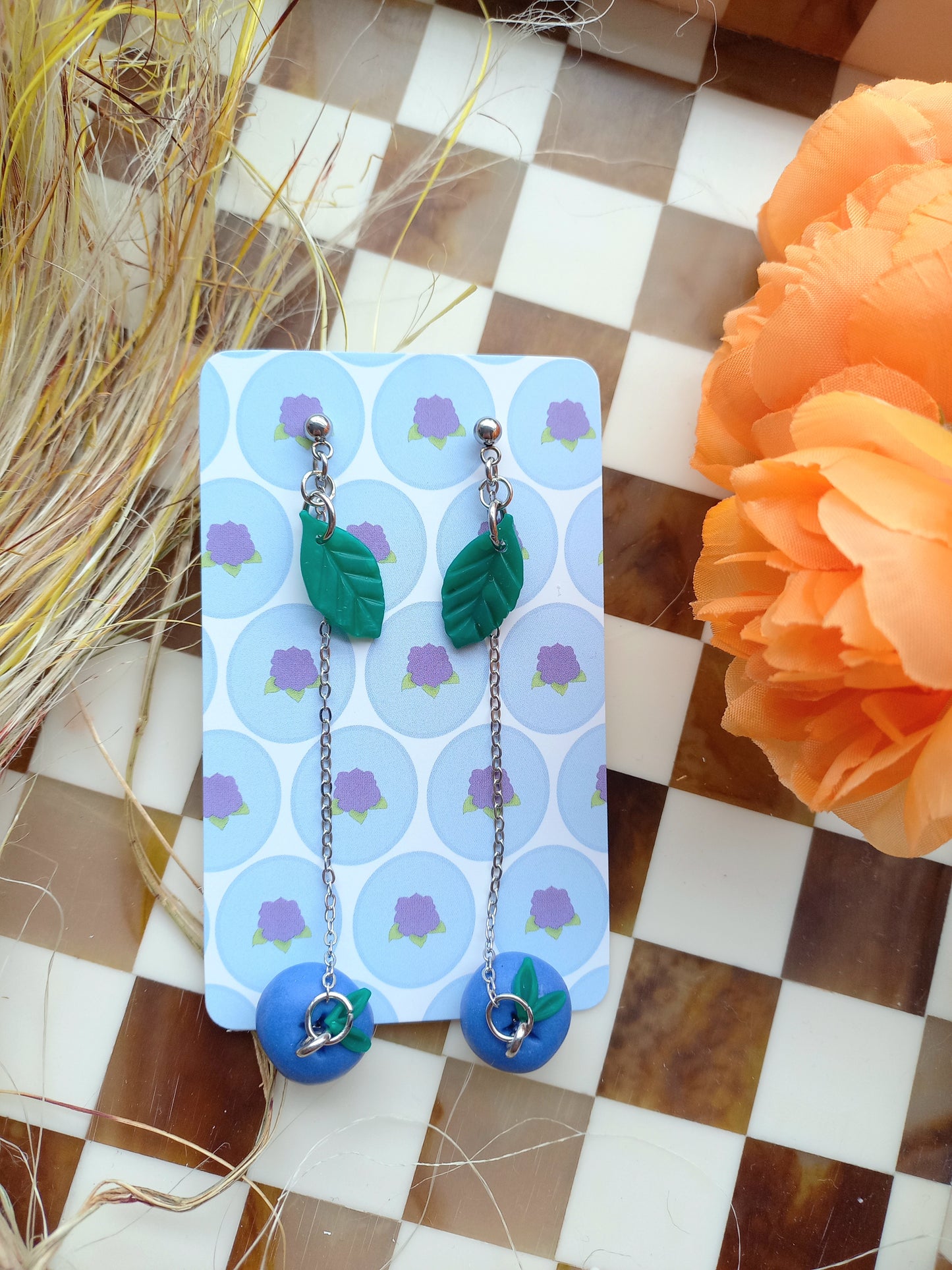Blueberry Earrings