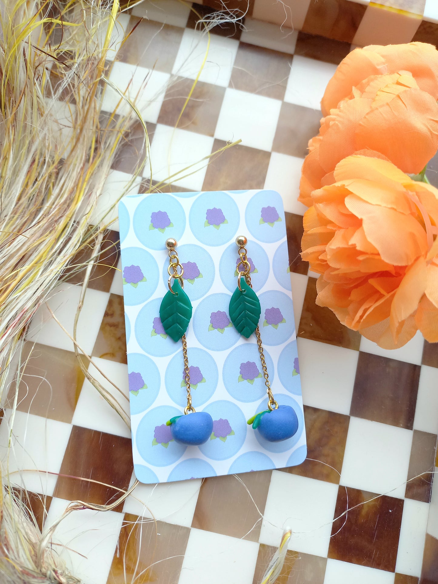 Blueberry Earrings