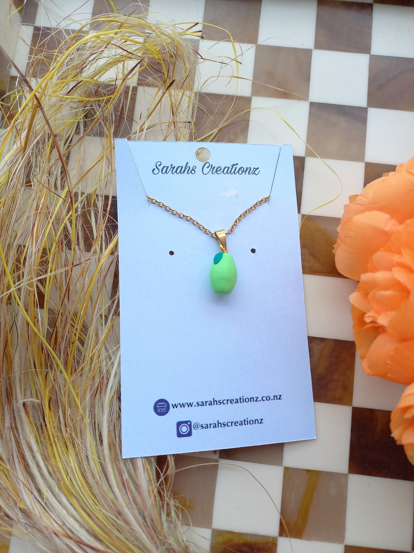 Lime Necklace