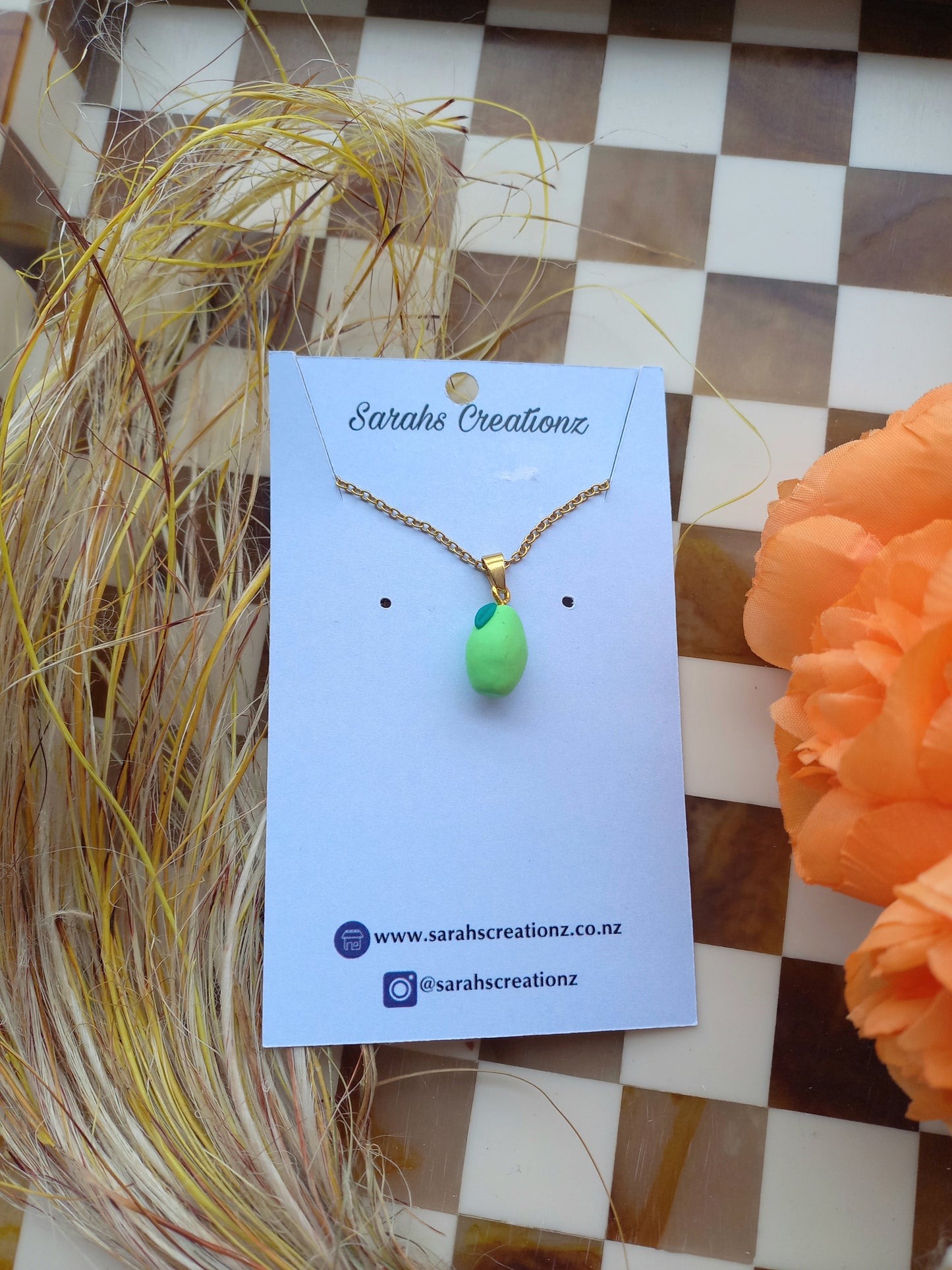 Lime Necklace
