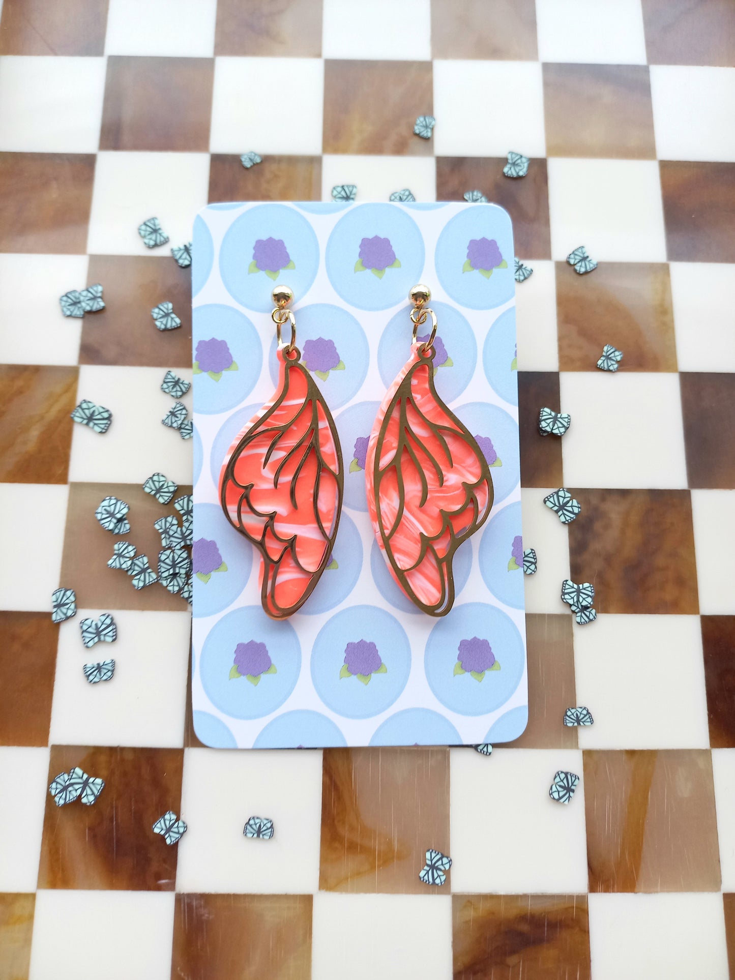 Sunflare Wing Earrings