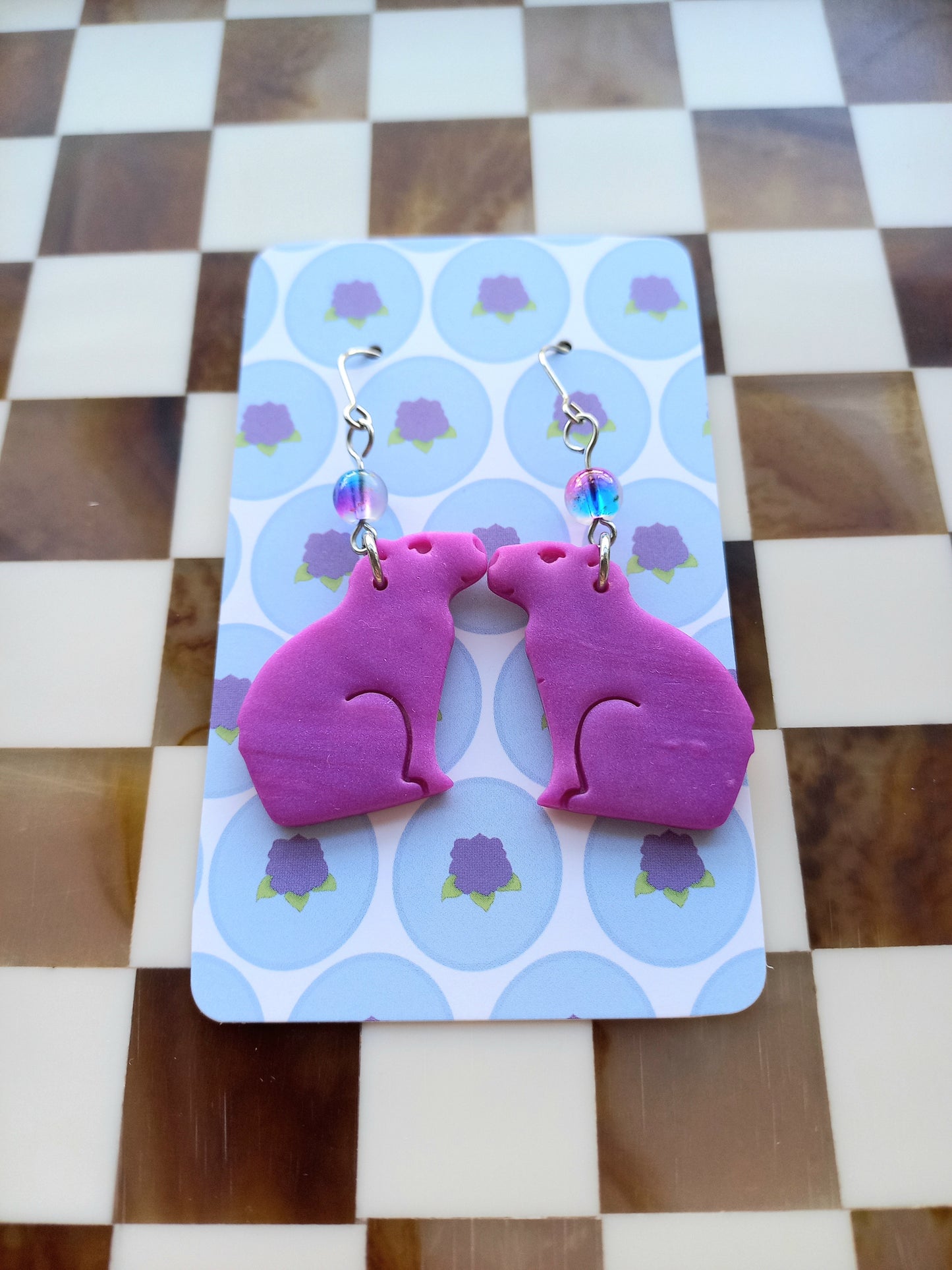 Calm Capybara Earrings