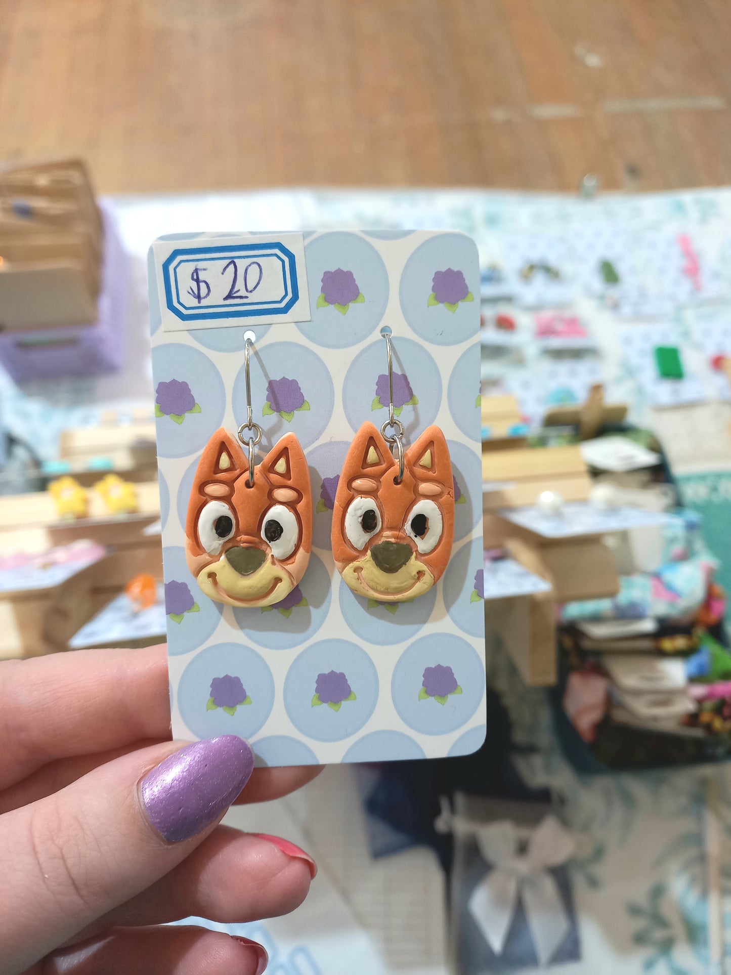 *PRE-ORDER* Bluey Earrings