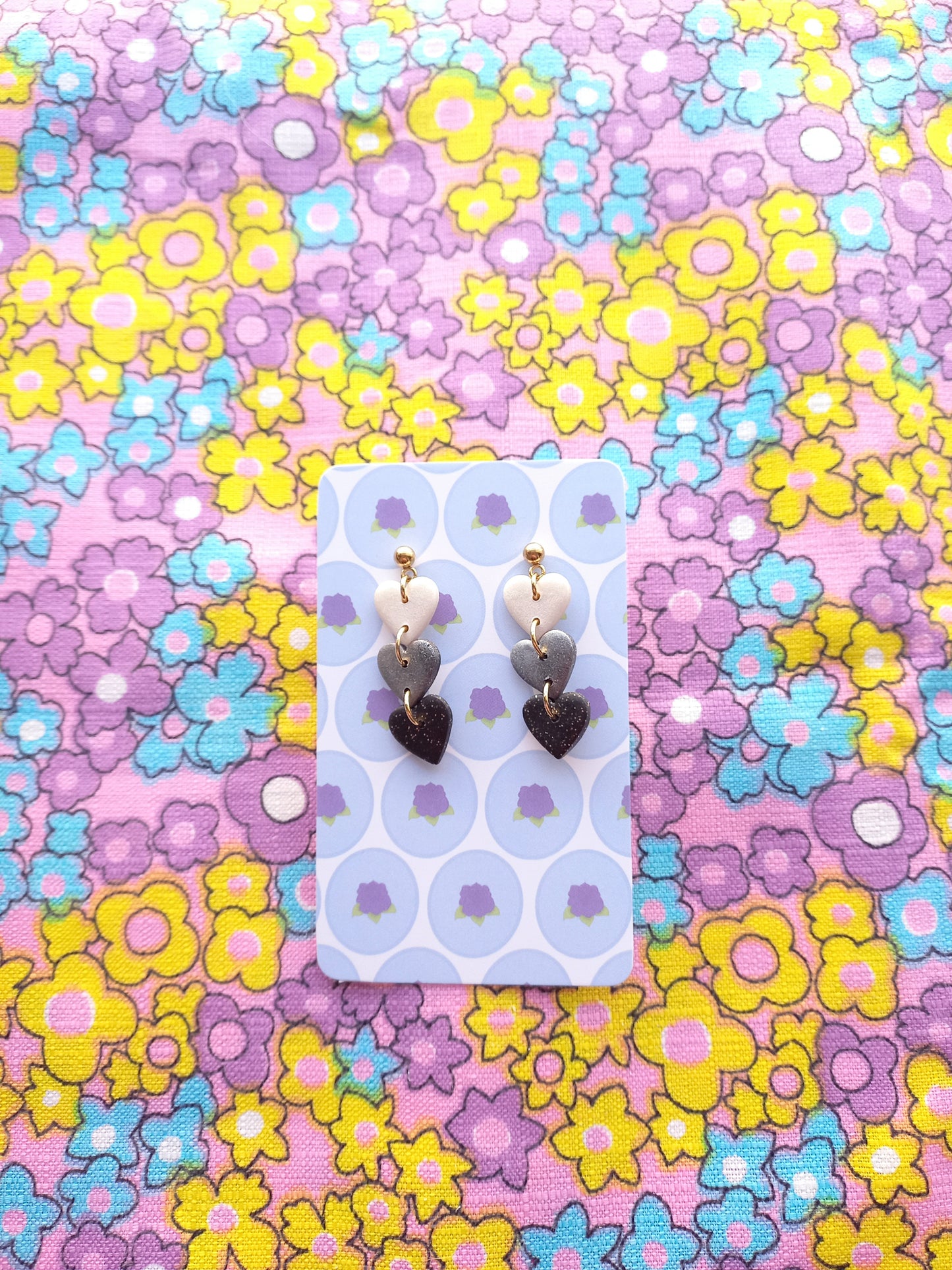 Tiered Heart Earrings | Taylor Inspired