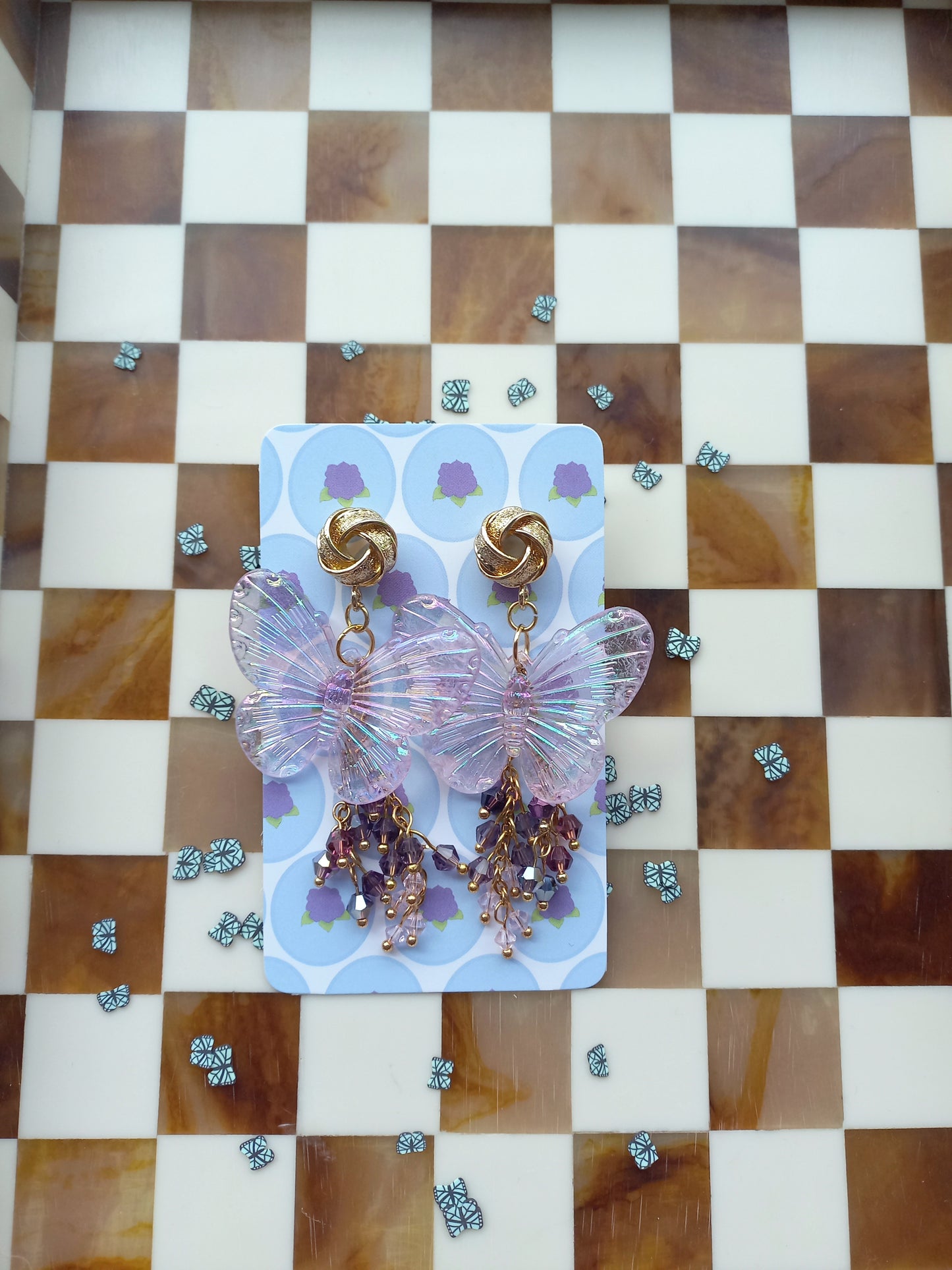 Butterfly Cascade Earrings