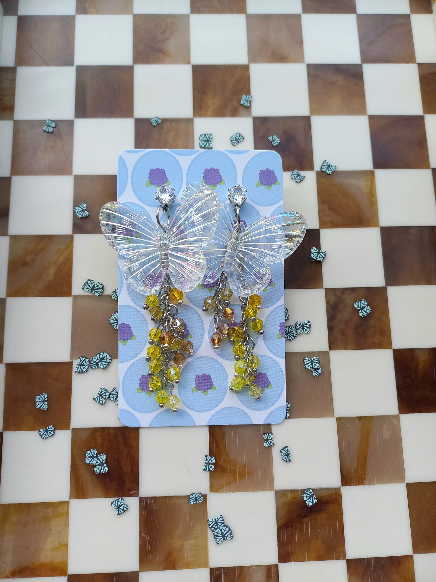 Butterfly Cascade Earrings