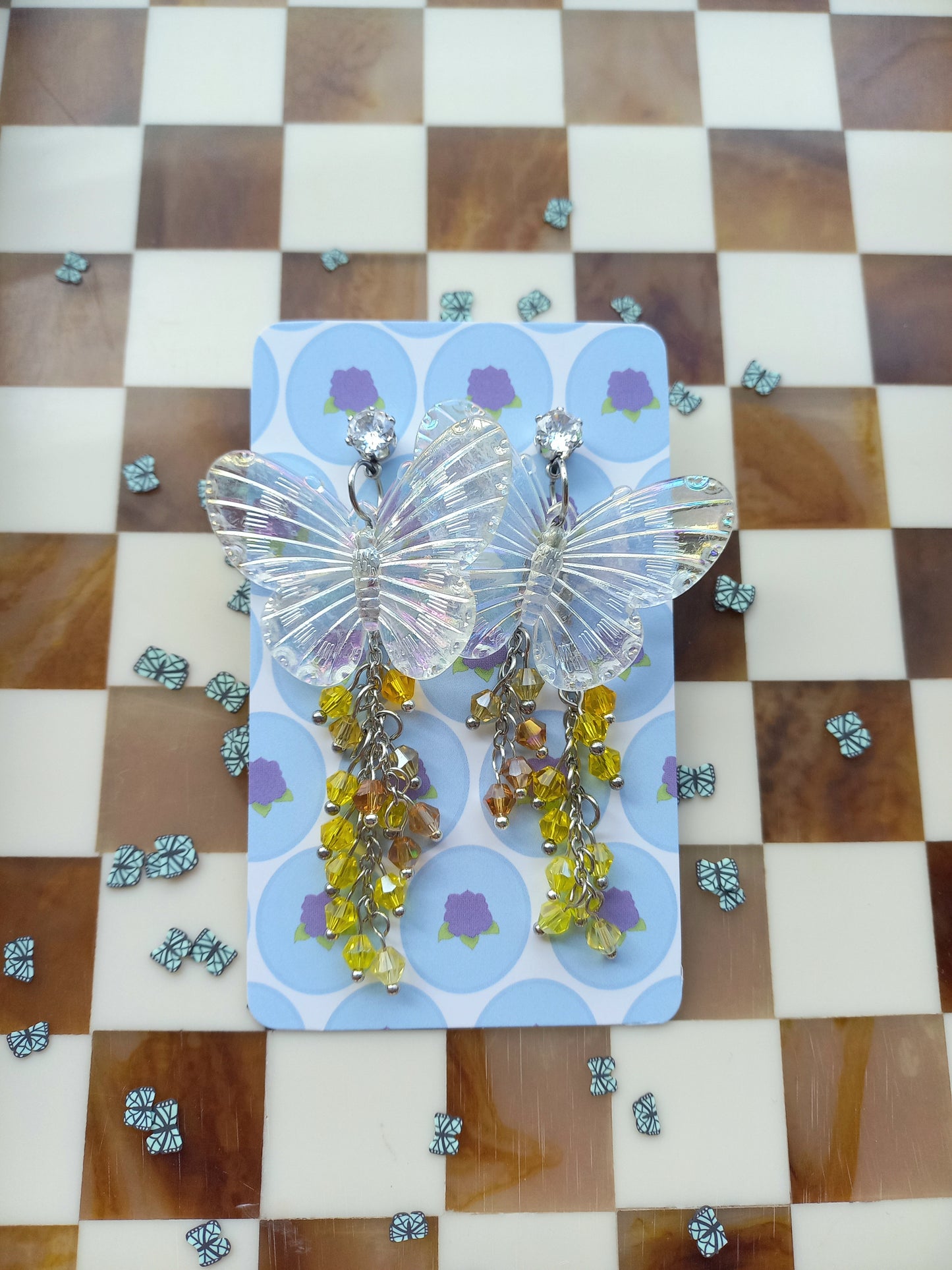 Butterfly Cascade Earrings