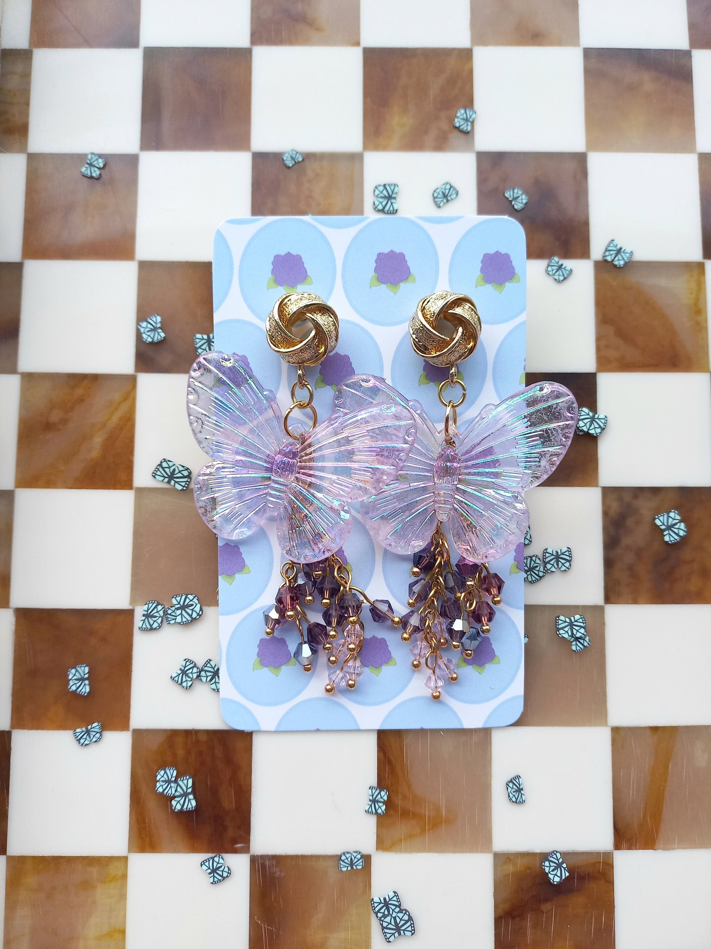 Butterfly Cascade Earrings