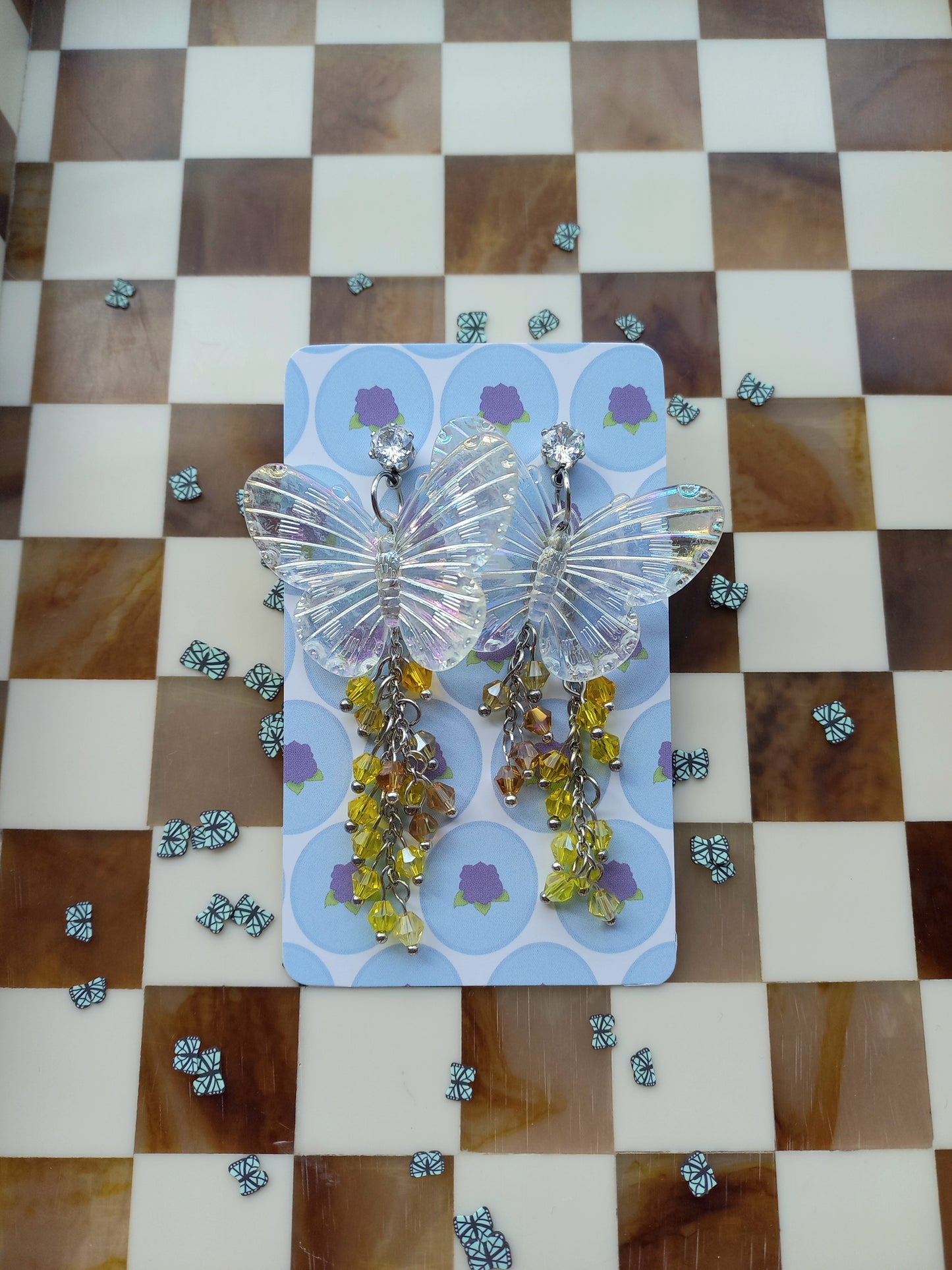Butterfly Cascade Earrings