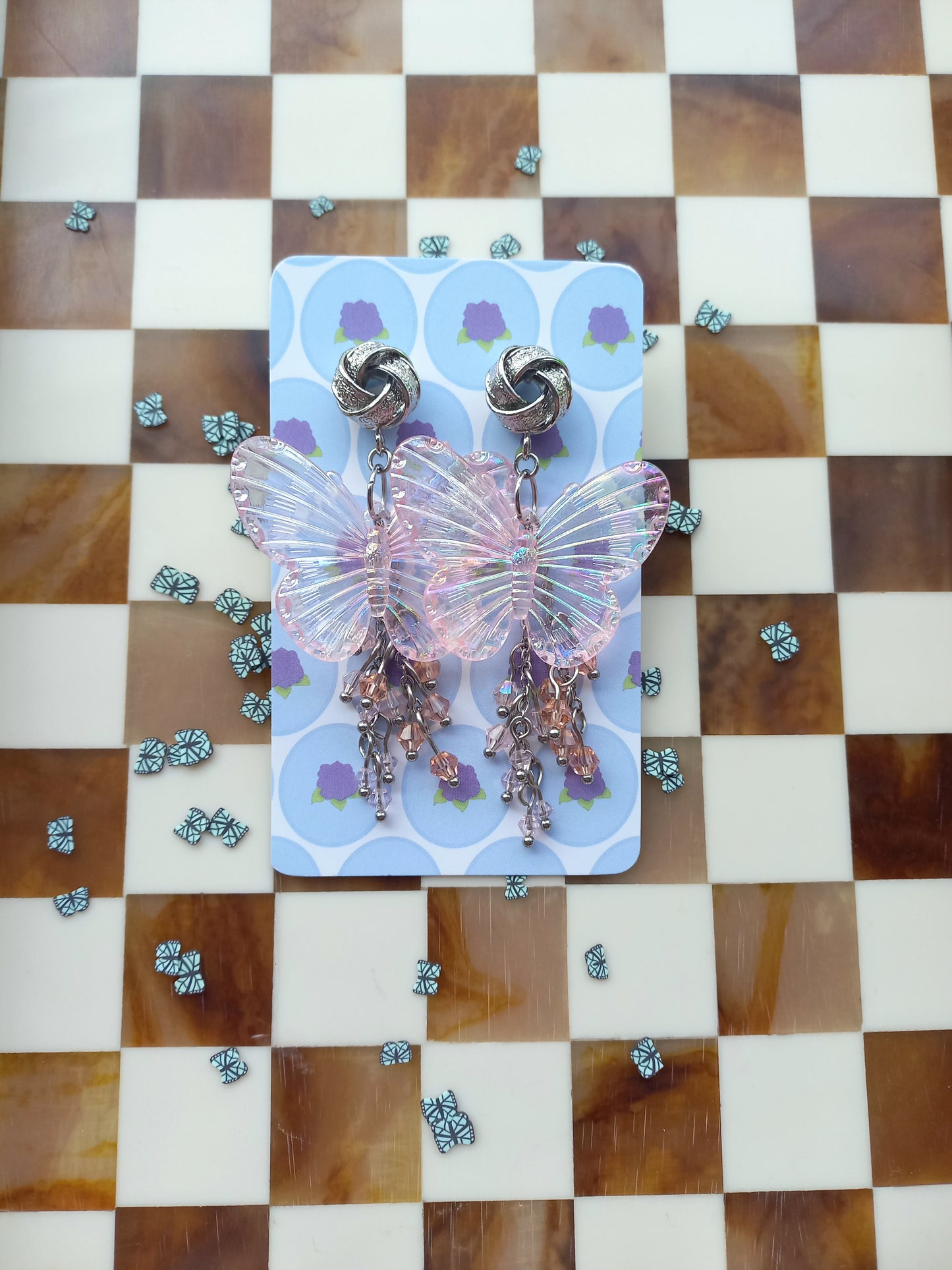 Butterfly Cascade Earrings