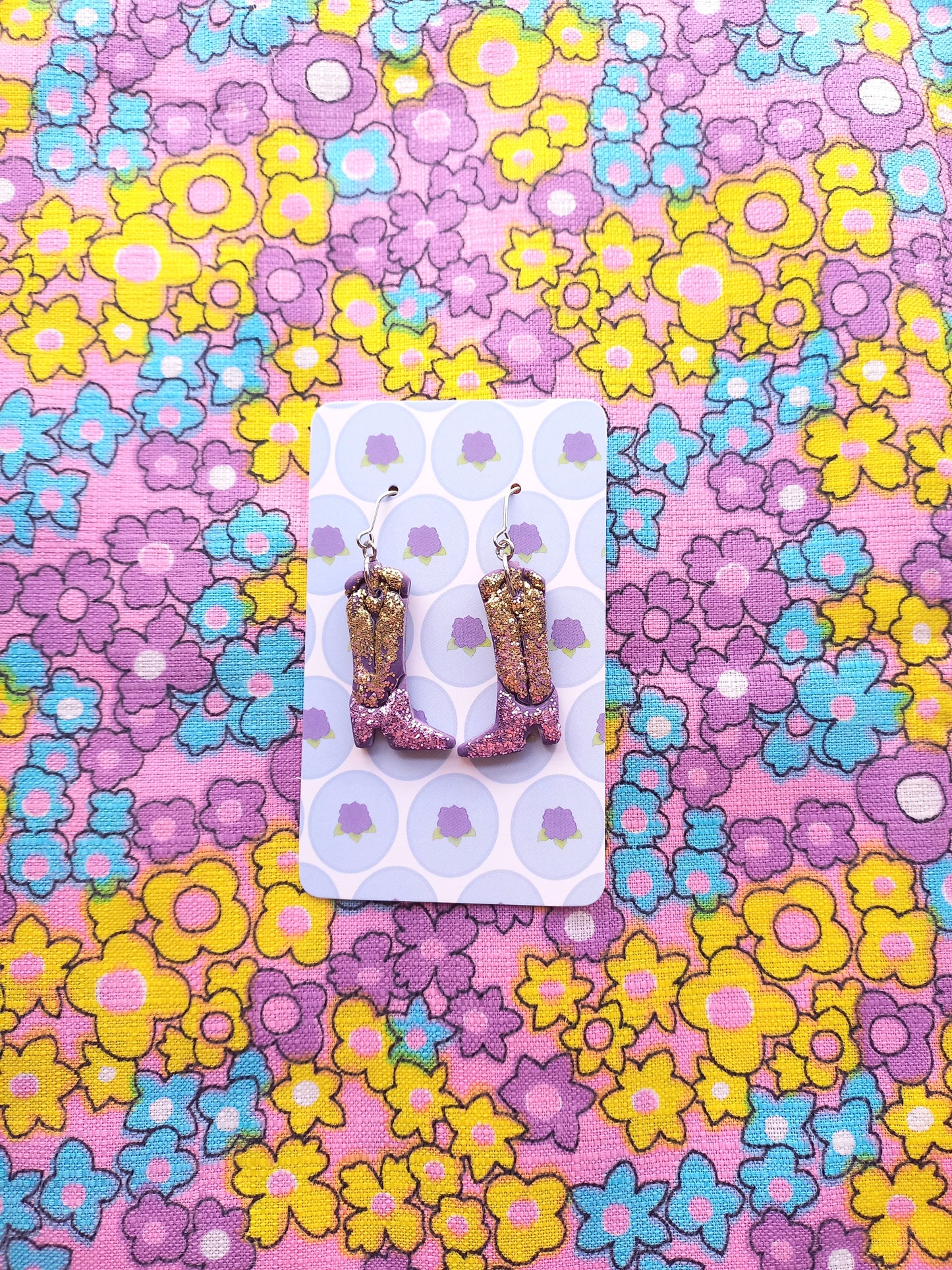 Glittery Boot Earrings | Taylor Inspired