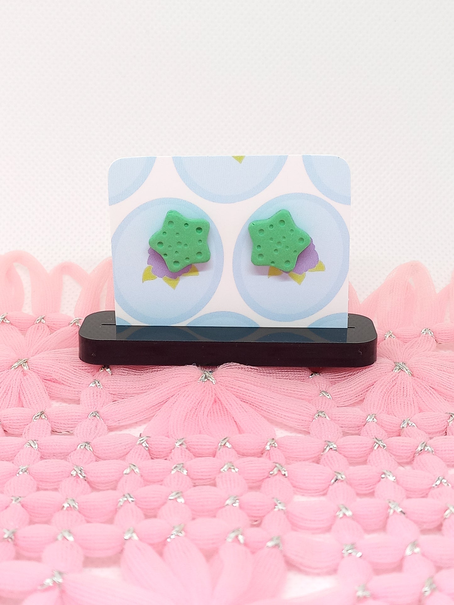 Green Starfish Studs | Sea Critters