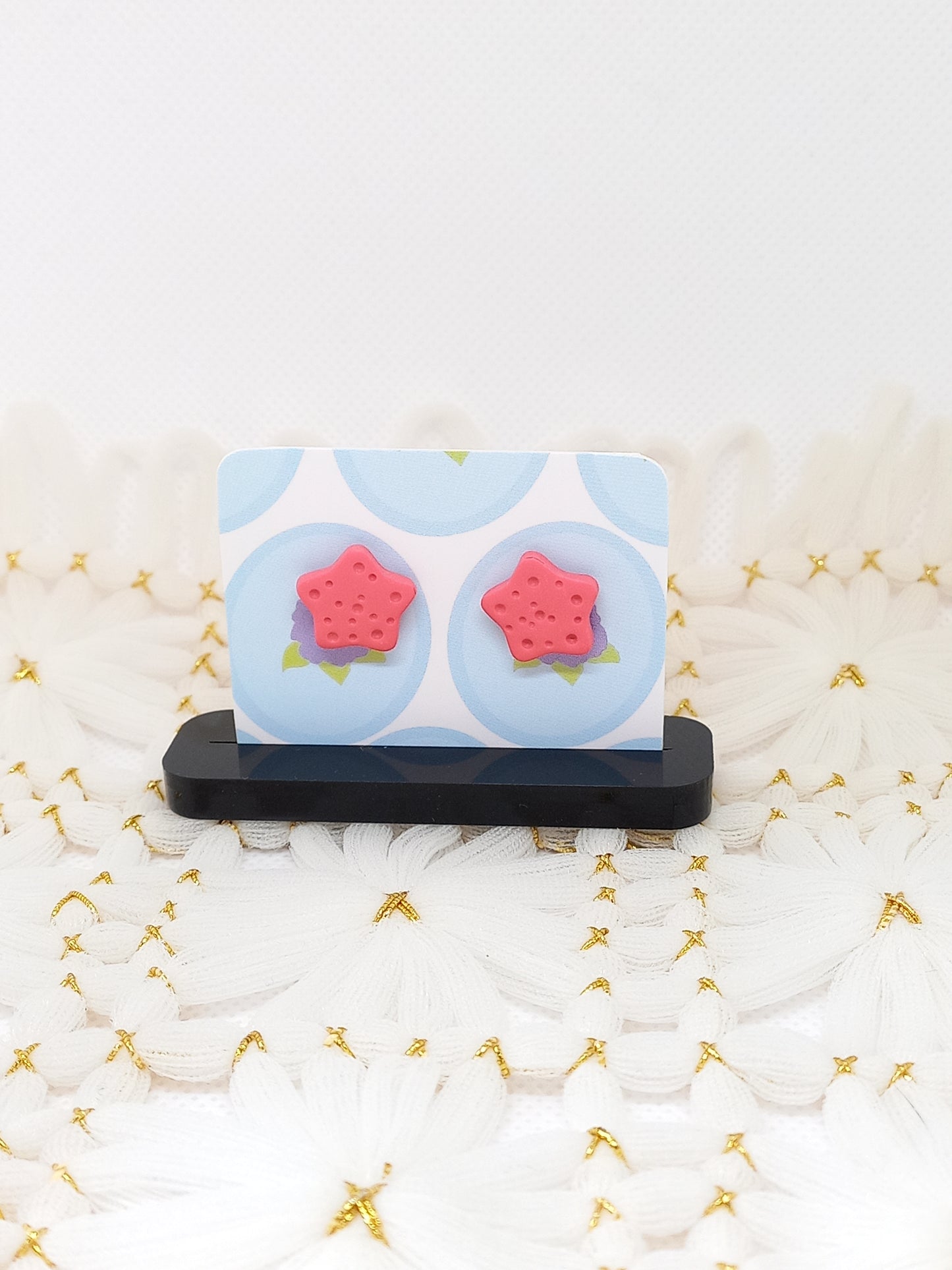 Pink Starfish Studs | Sea Critters