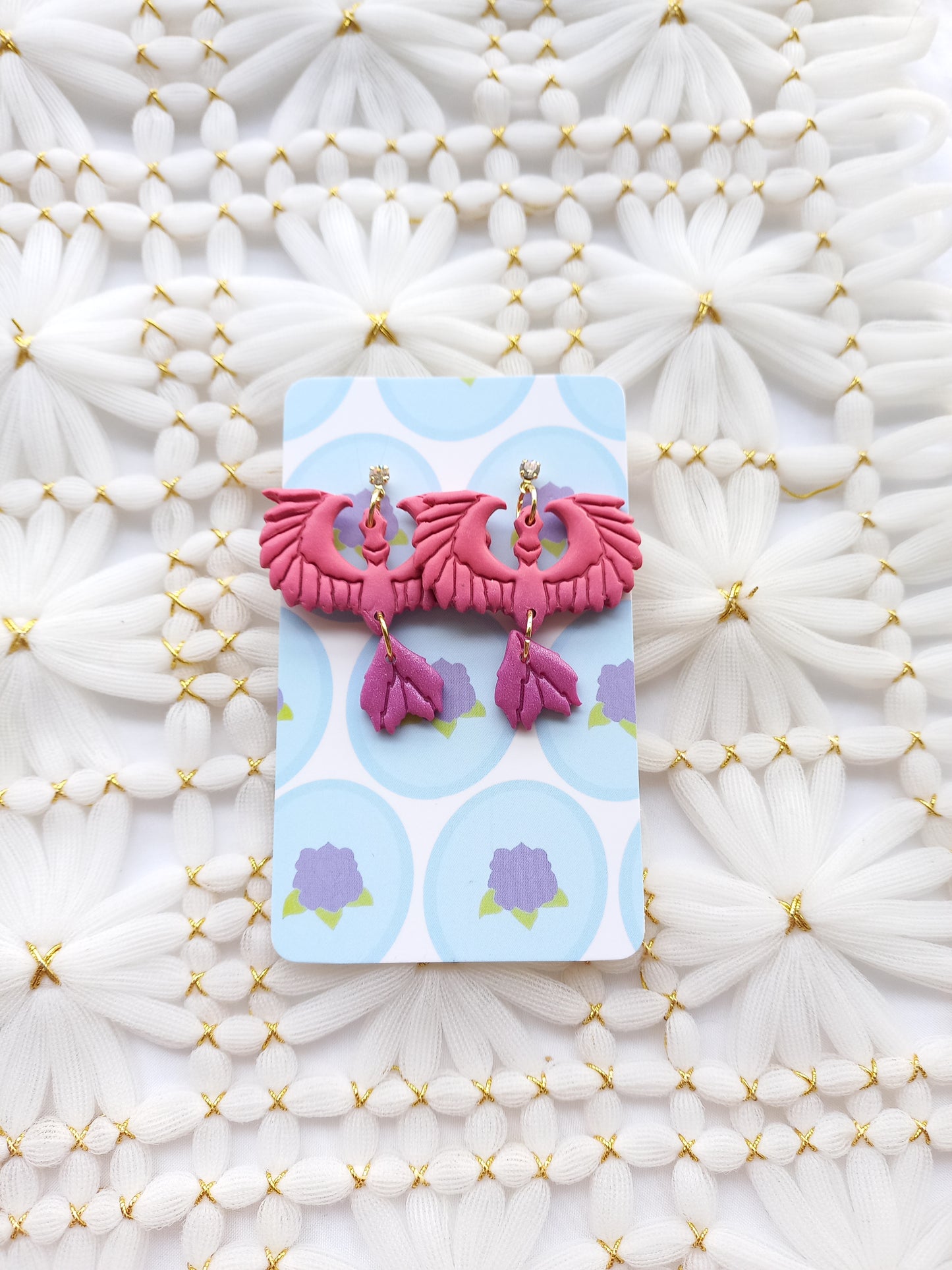 Phoenix Earrings | Fantasy