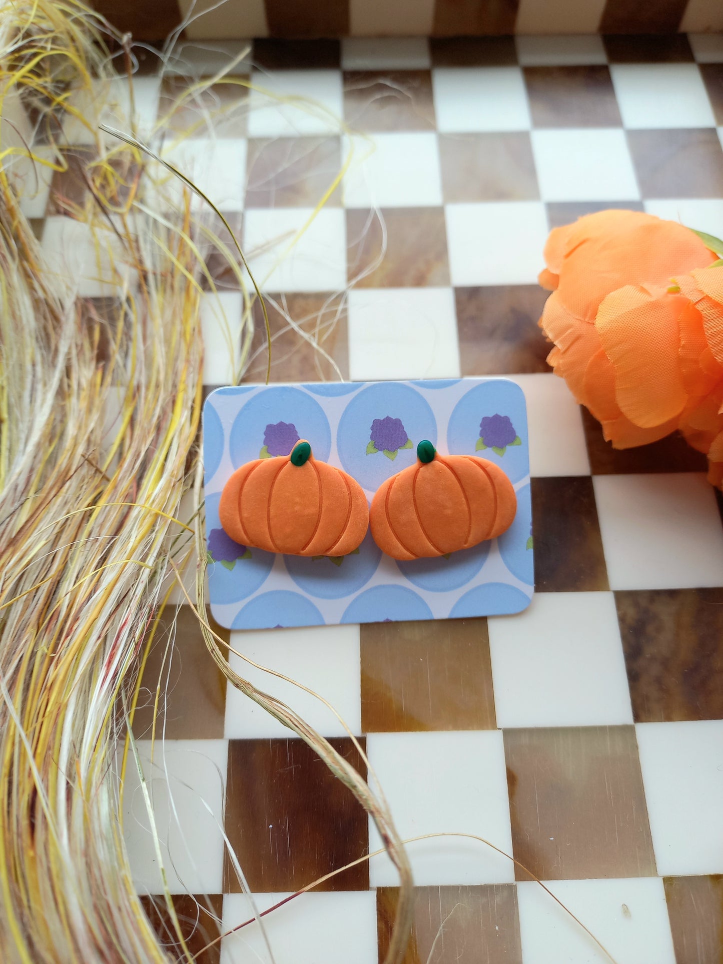 Big Pumpkin Studs