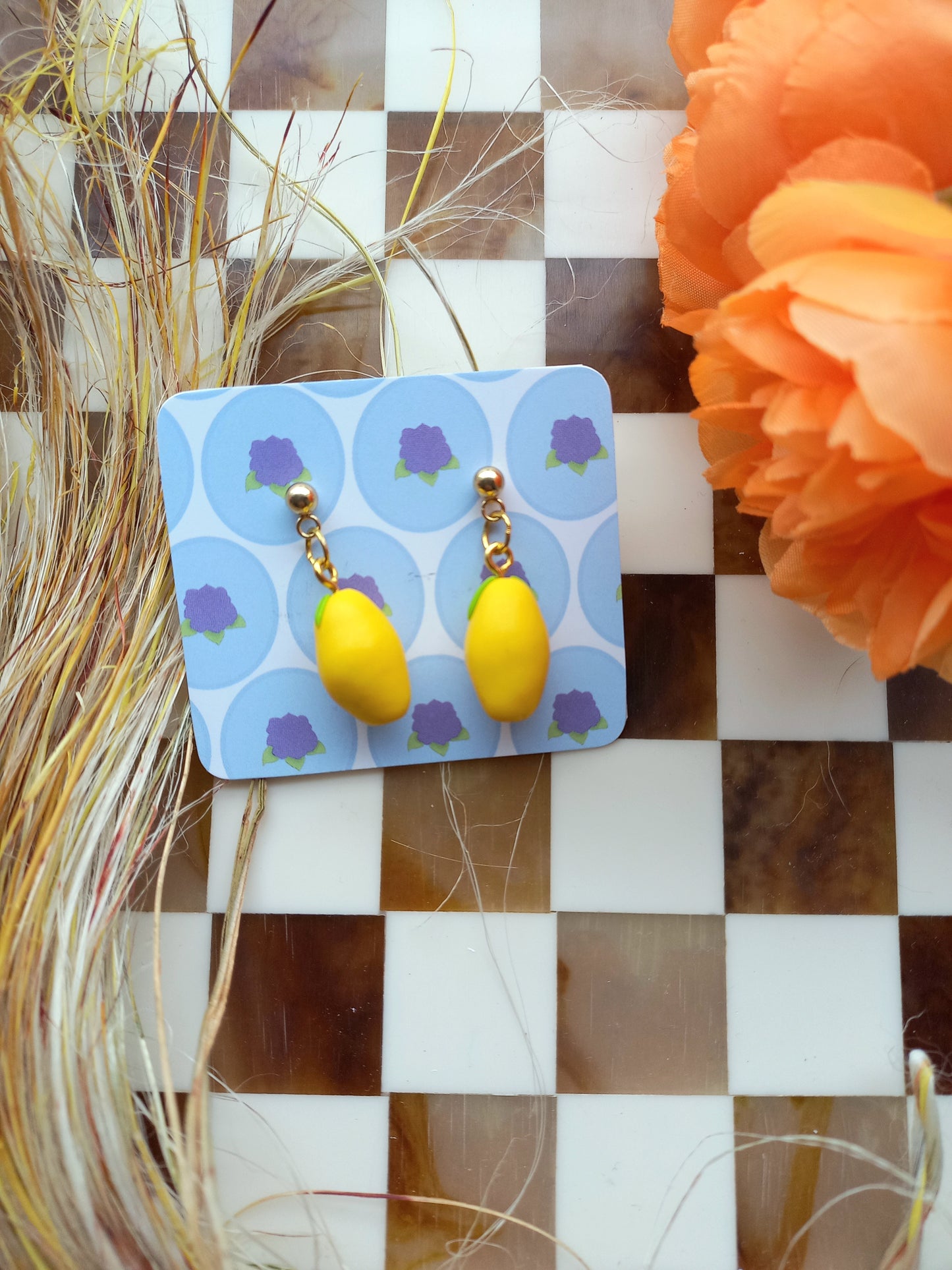 Lemon Earrings