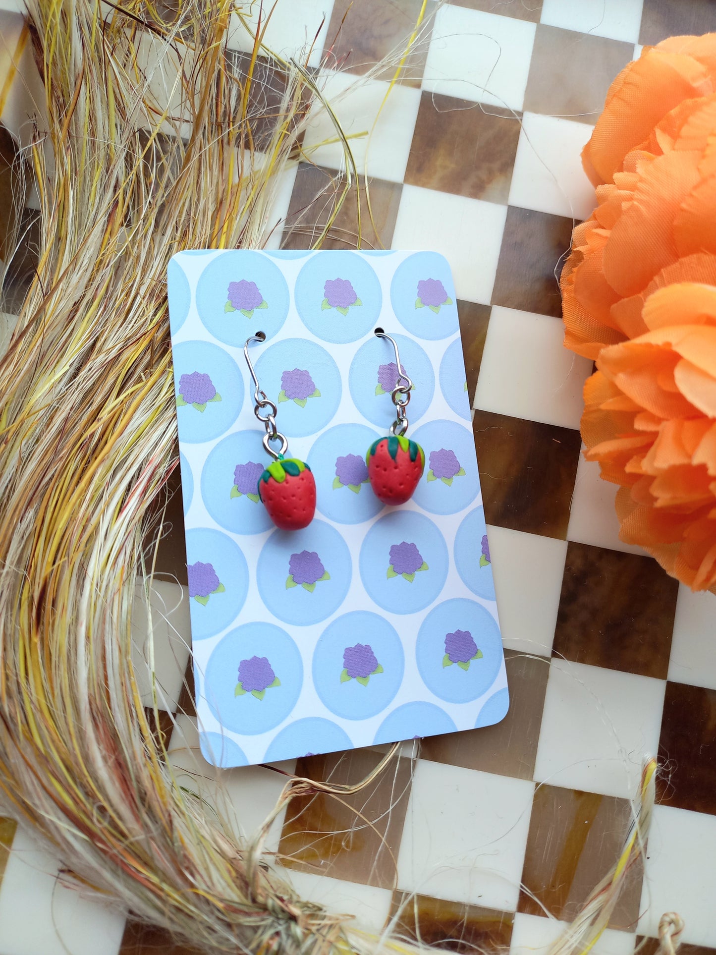 Strawberry Earrings