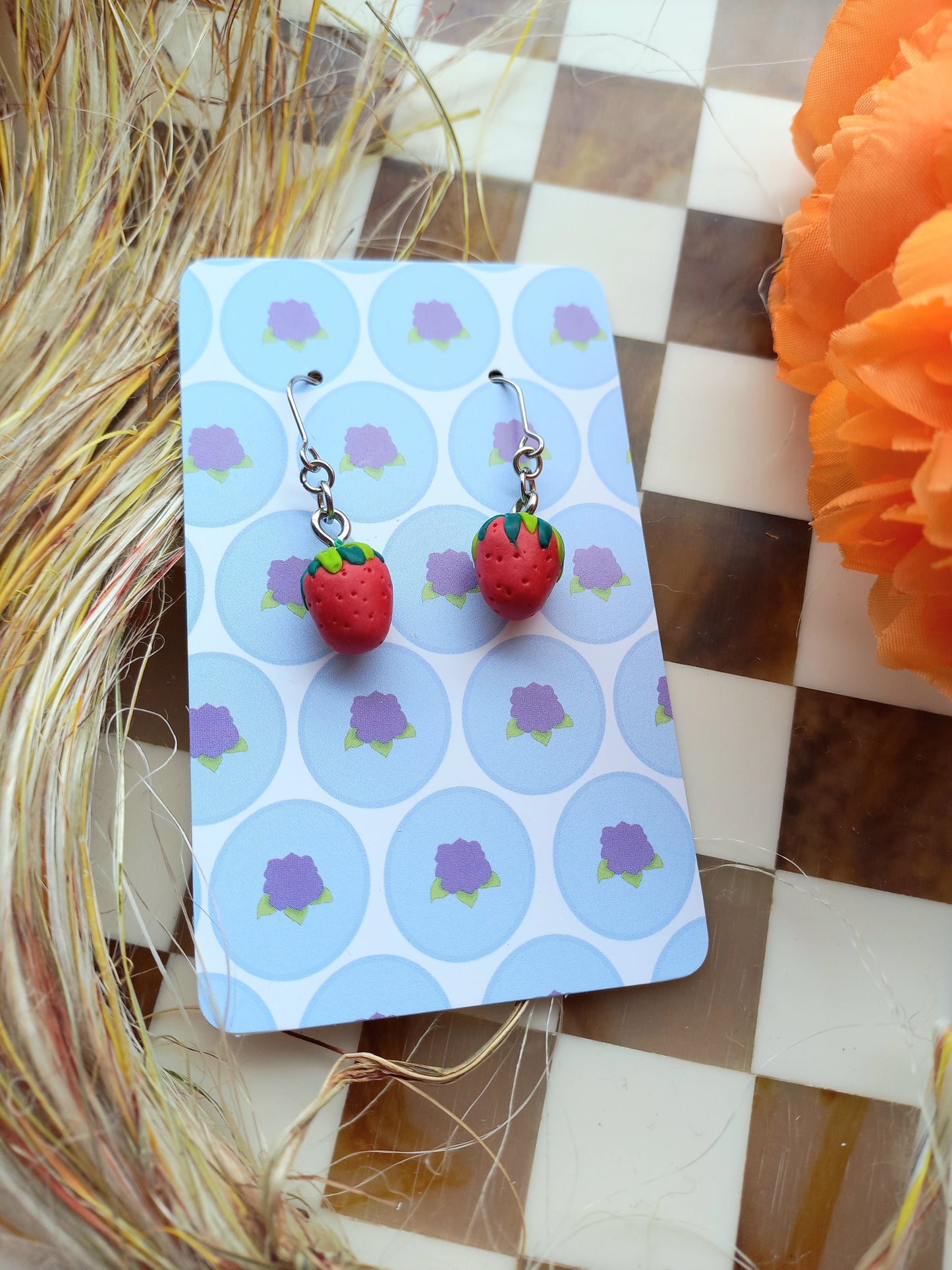 Strawberry Earrings