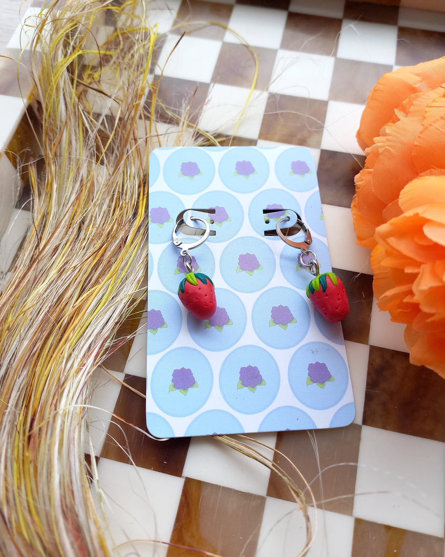 Strawberry Earrings