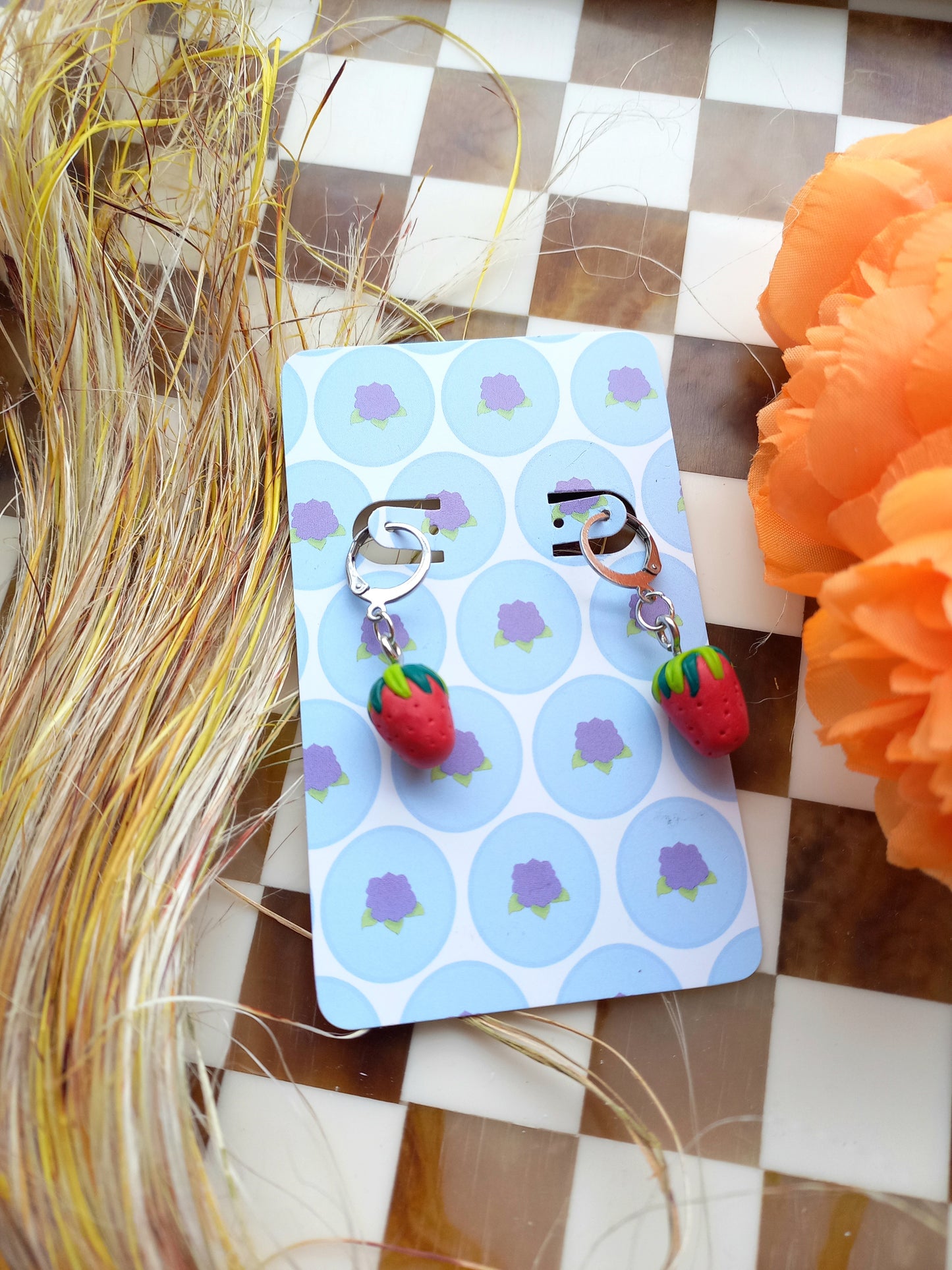 Strawberry Earrings
