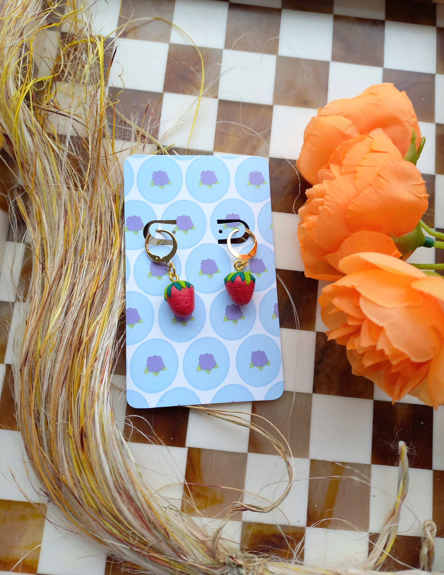 Strawberry Earrings