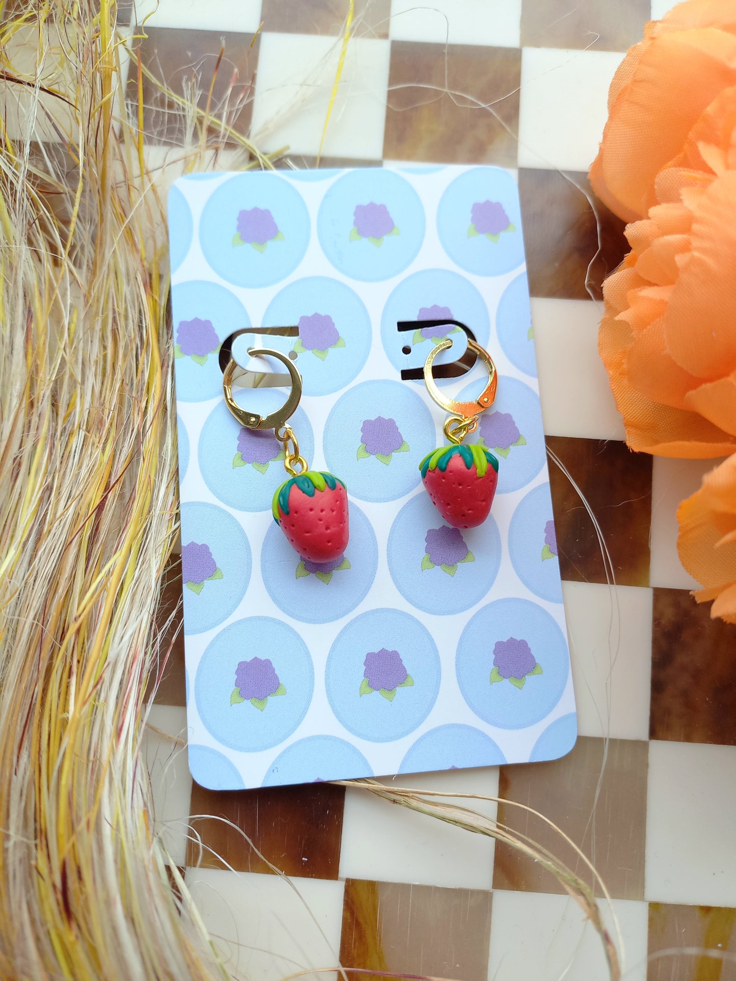 Strawberry Earrings