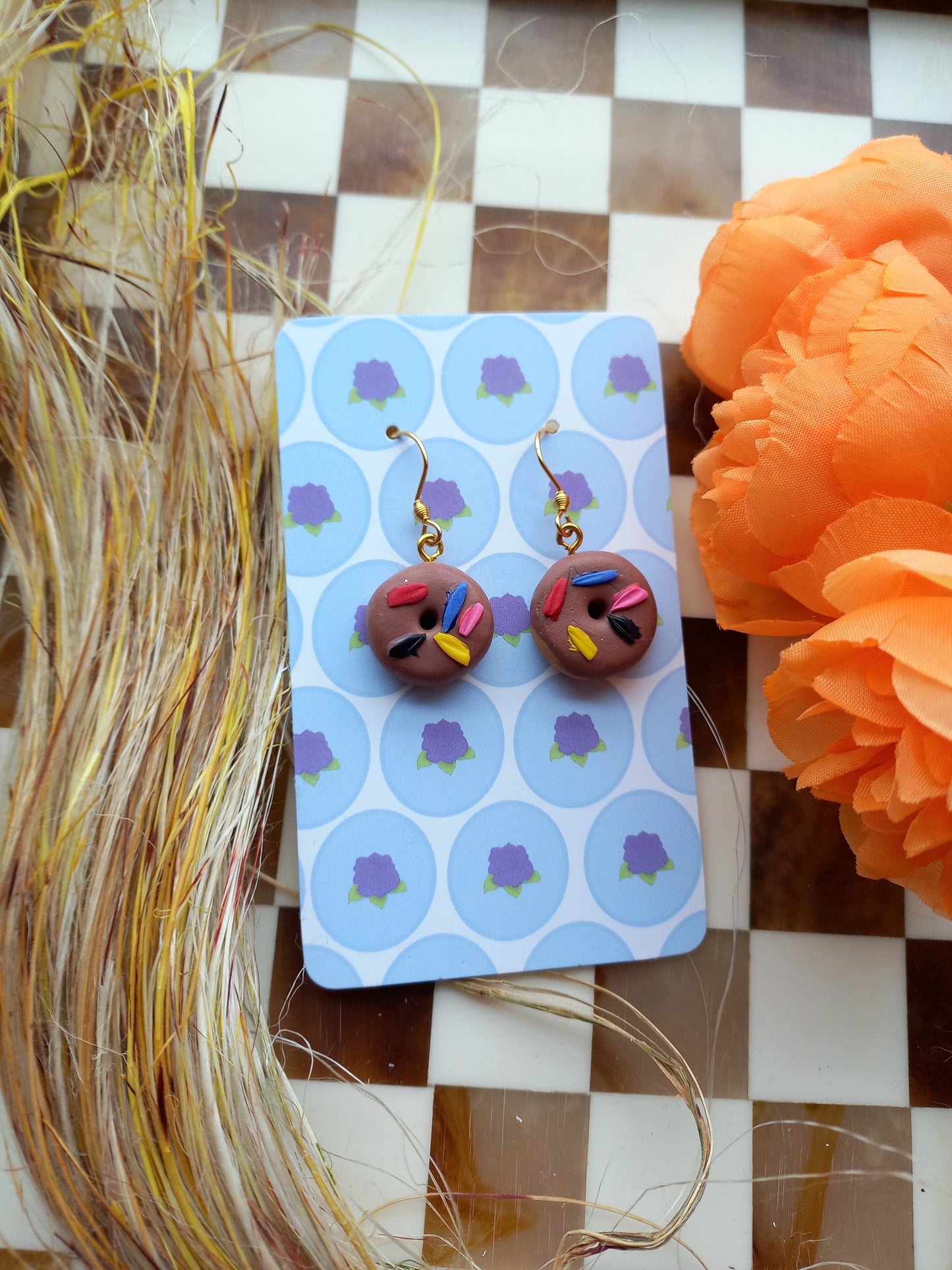 Donut Earrings