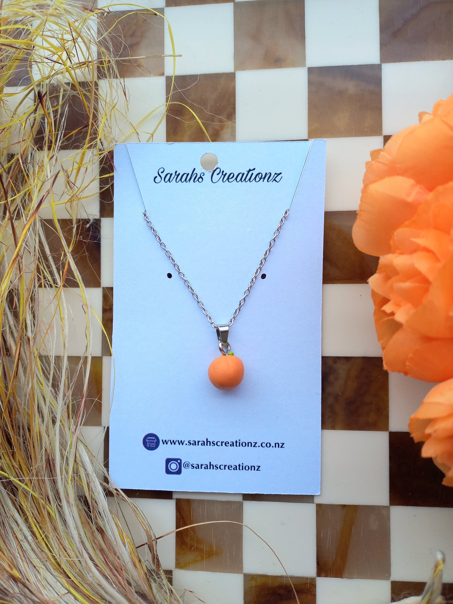 Pumpkin Necklace