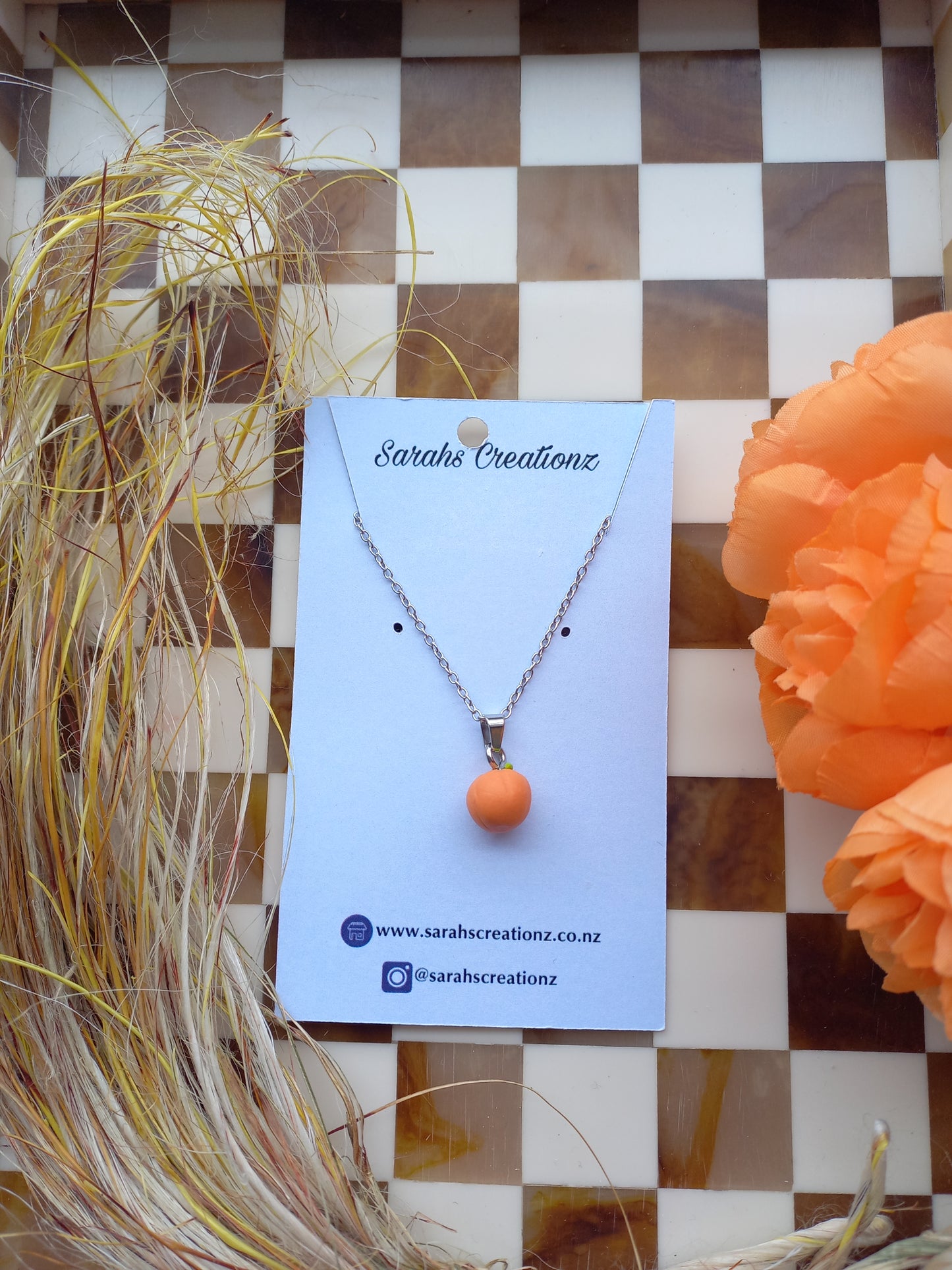 Pumpkin Necklace