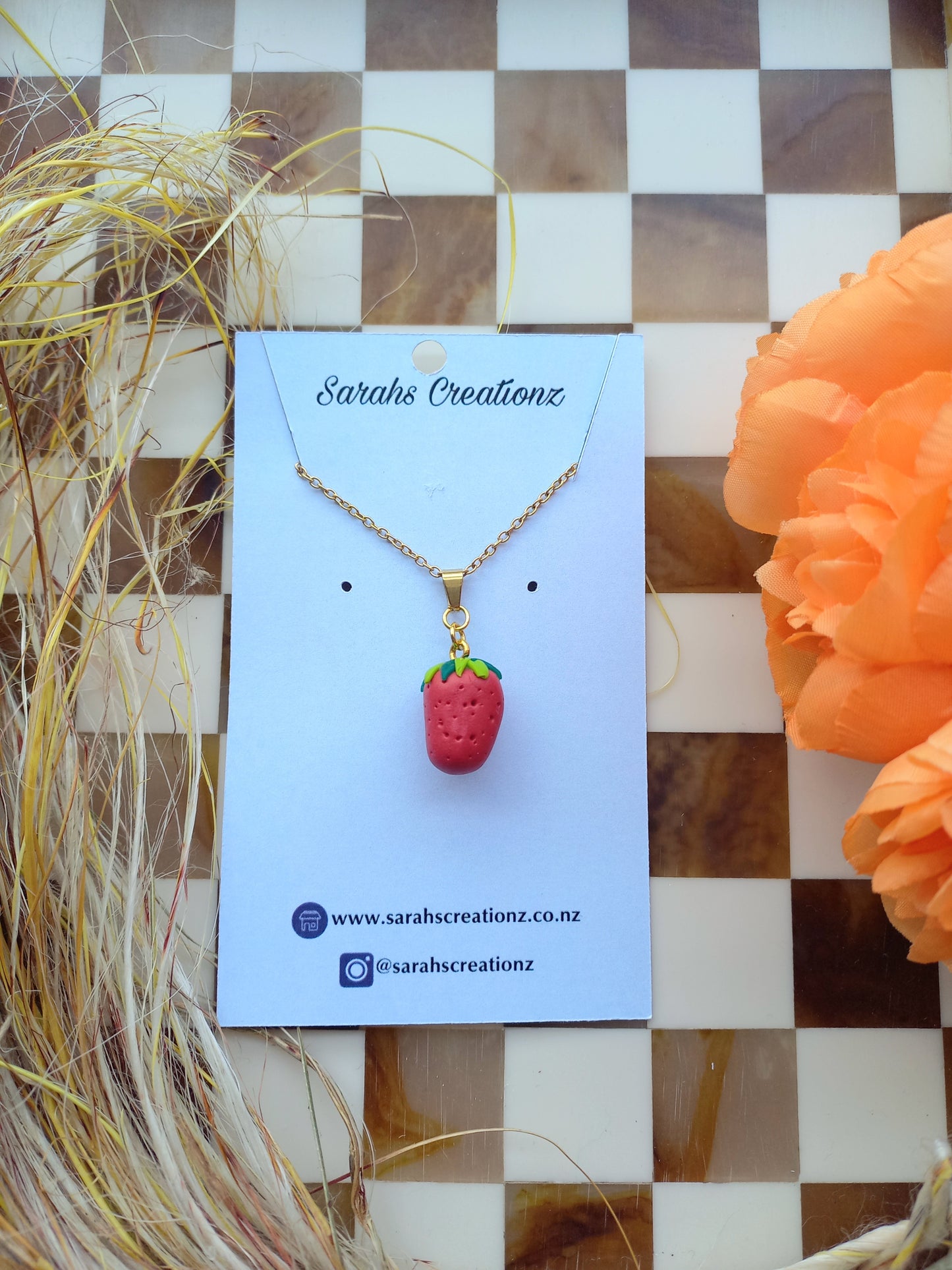 Strawberry Necklace