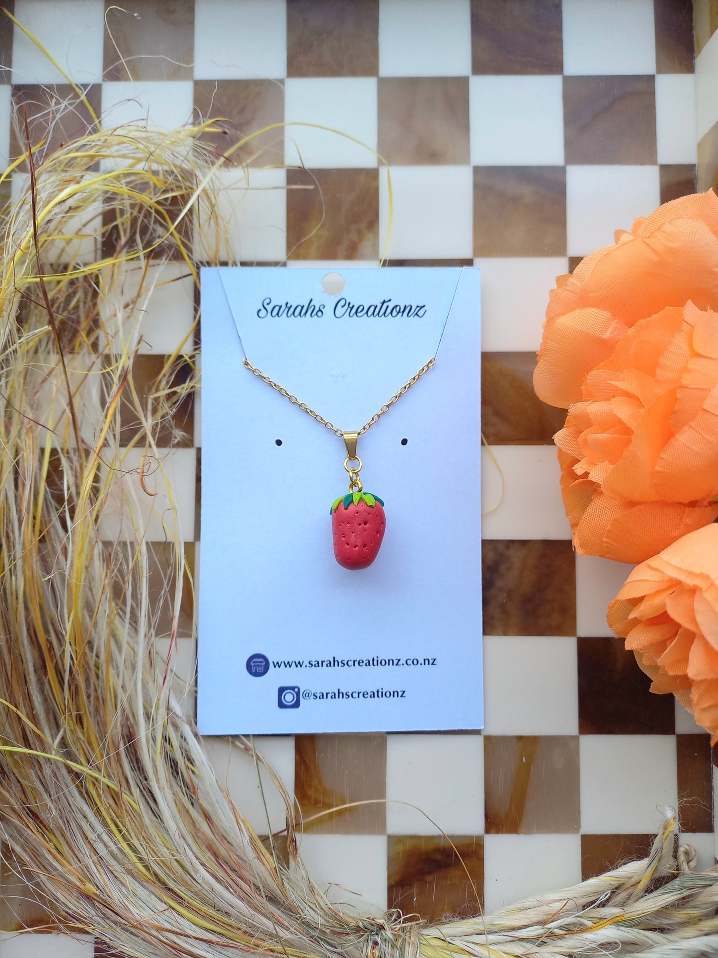 Strawberry Necklace