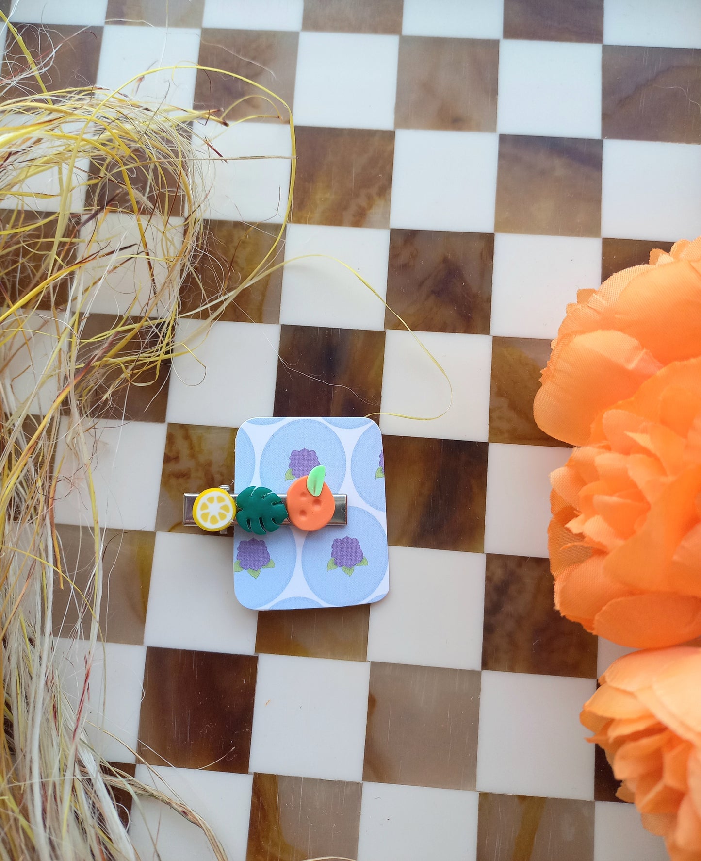 Citrus Hair Clip