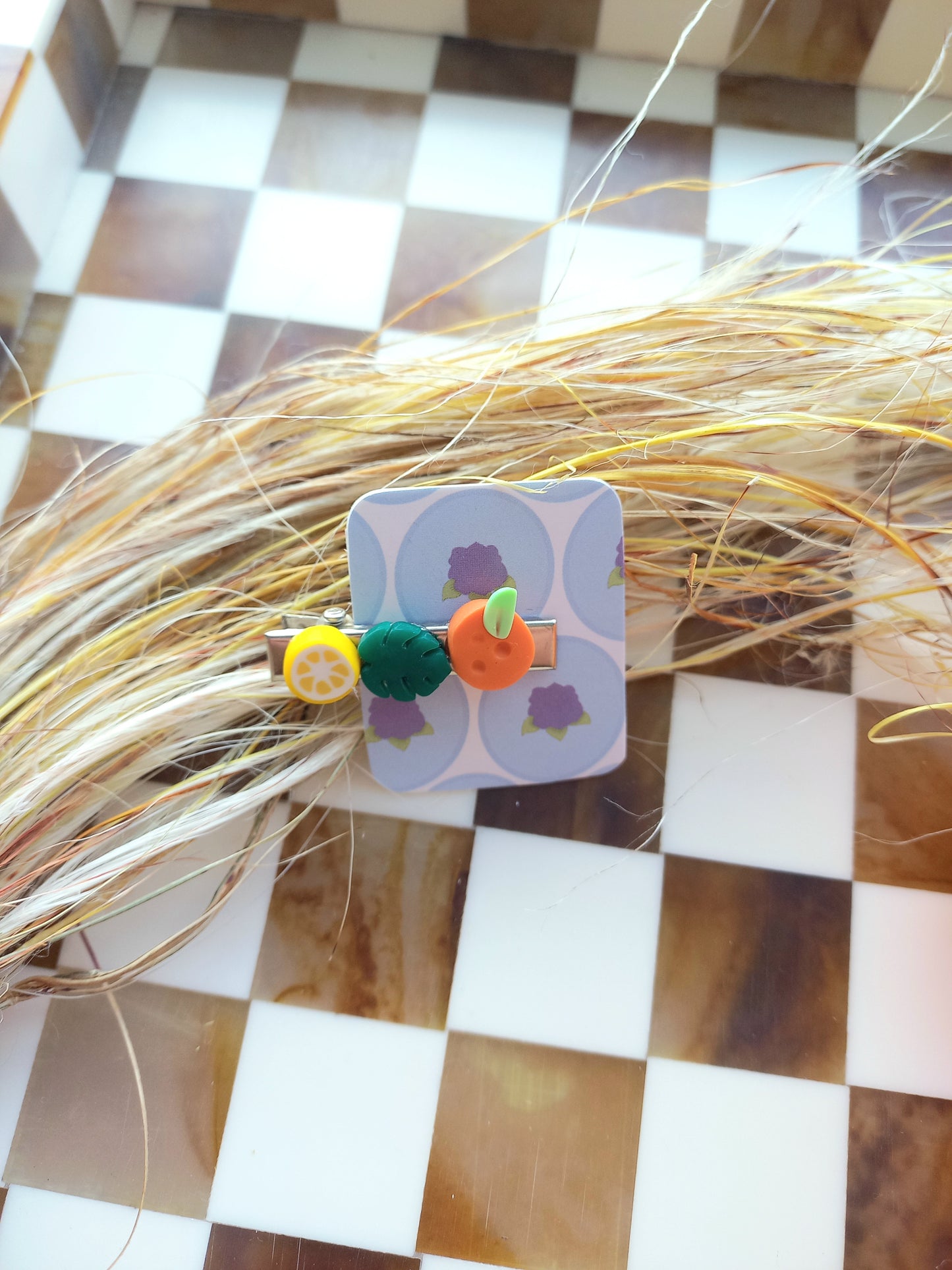 Citrus Hair Clip