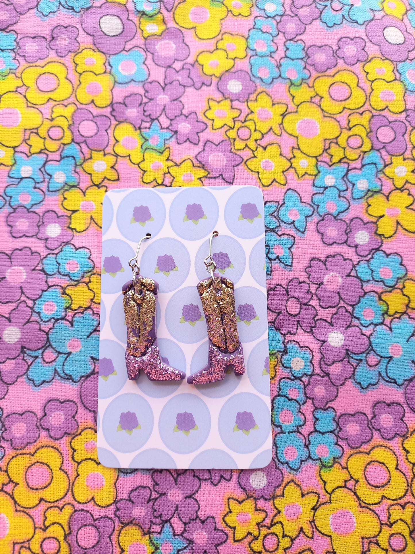 Glittery Boot Earrings | Taylor Inspired