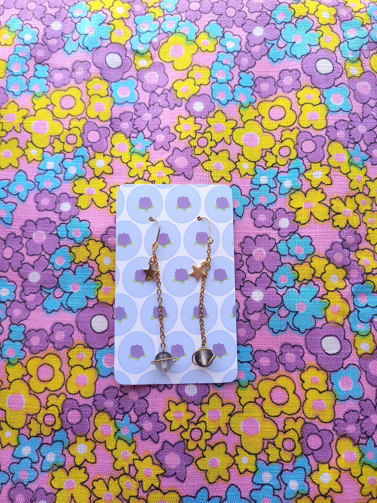 Starry Saturn Earrings | Taylor Inspired