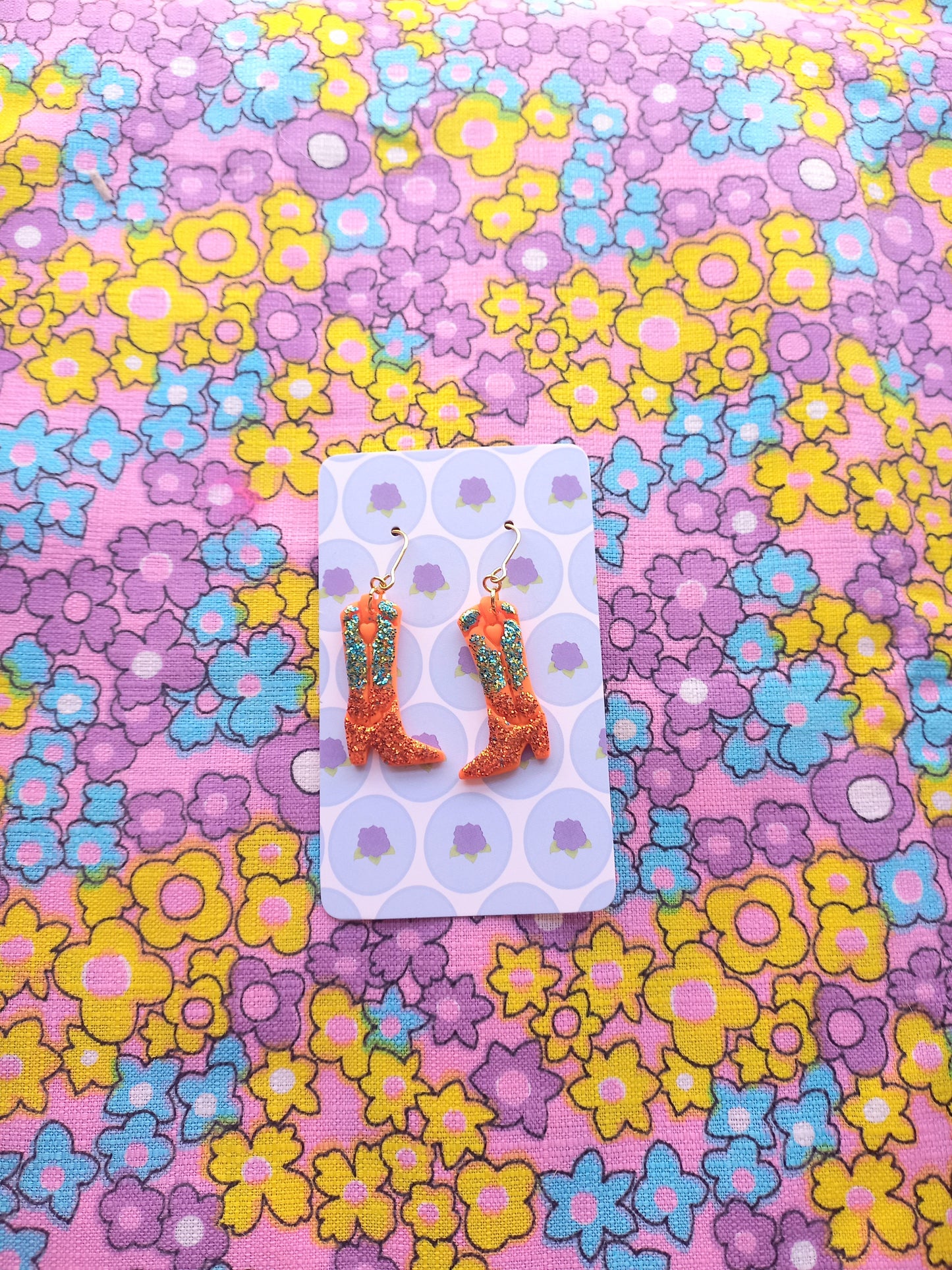 Glittery Boot Earrings | Taylor Inspired
