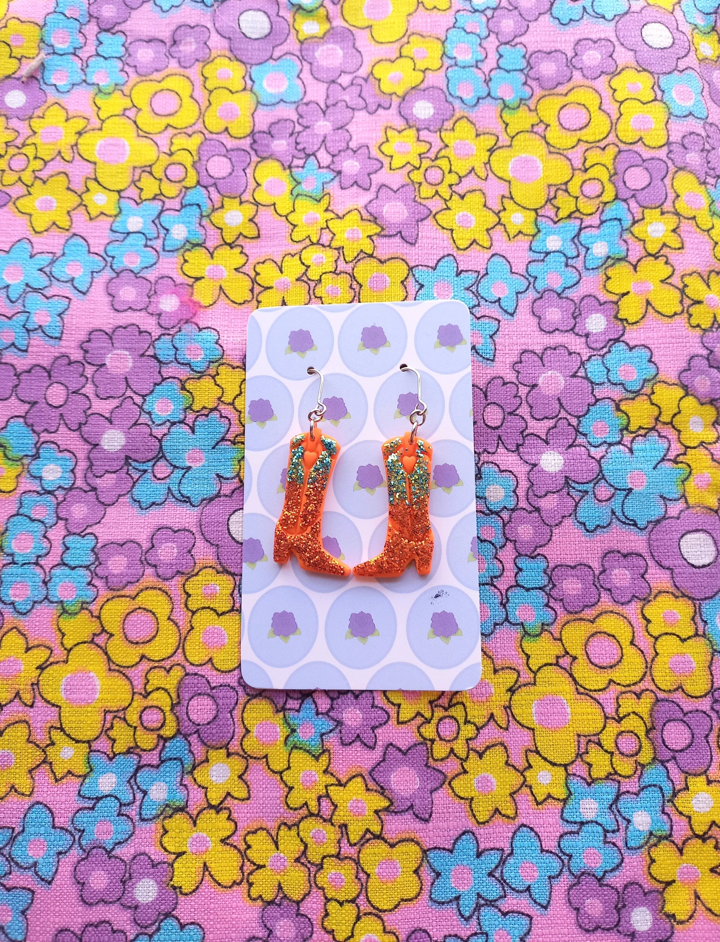 Glittery Boot Earrings | Taylor Inspired