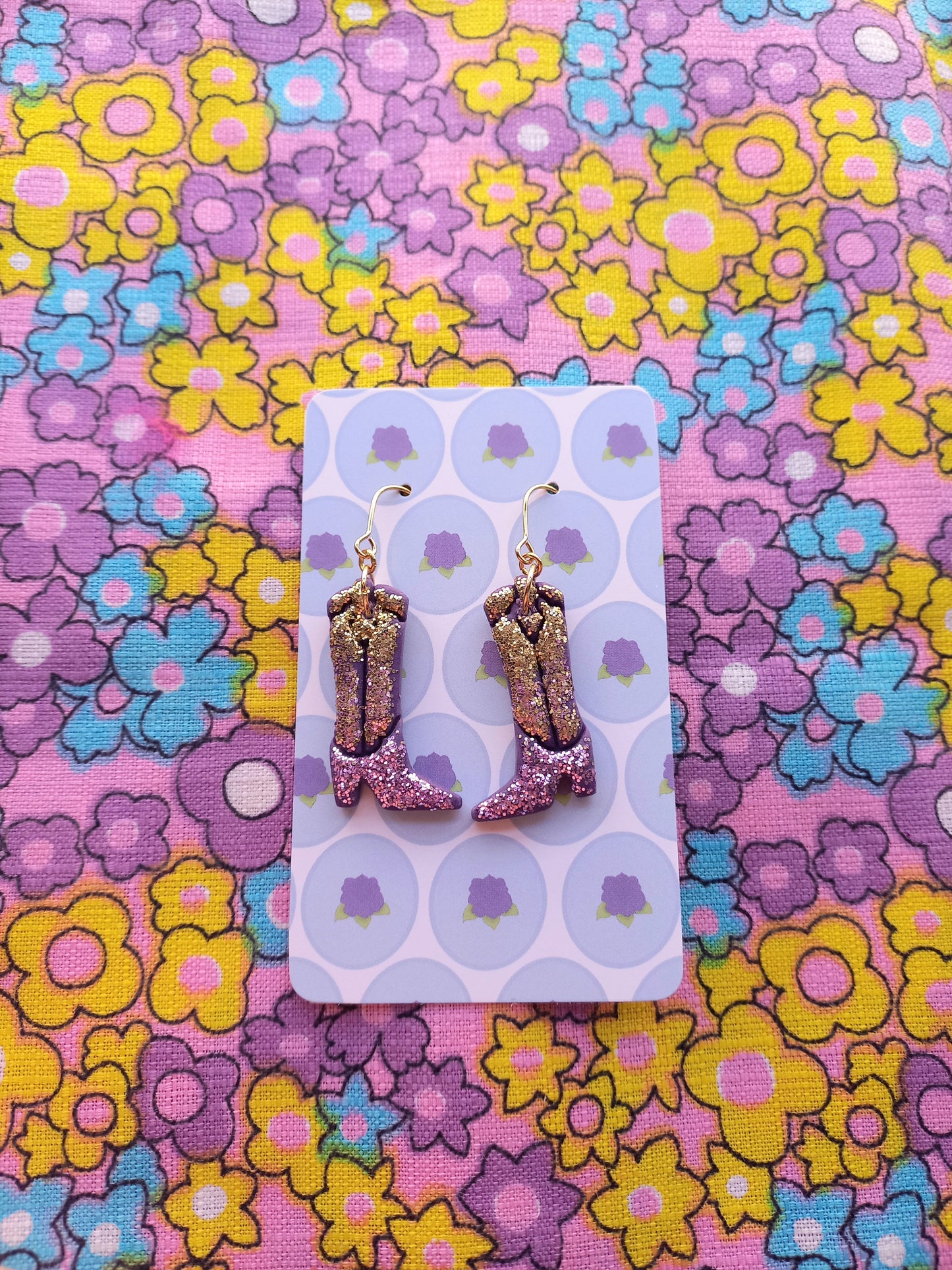 Glittery Boot Earrings | Taylor Inspired