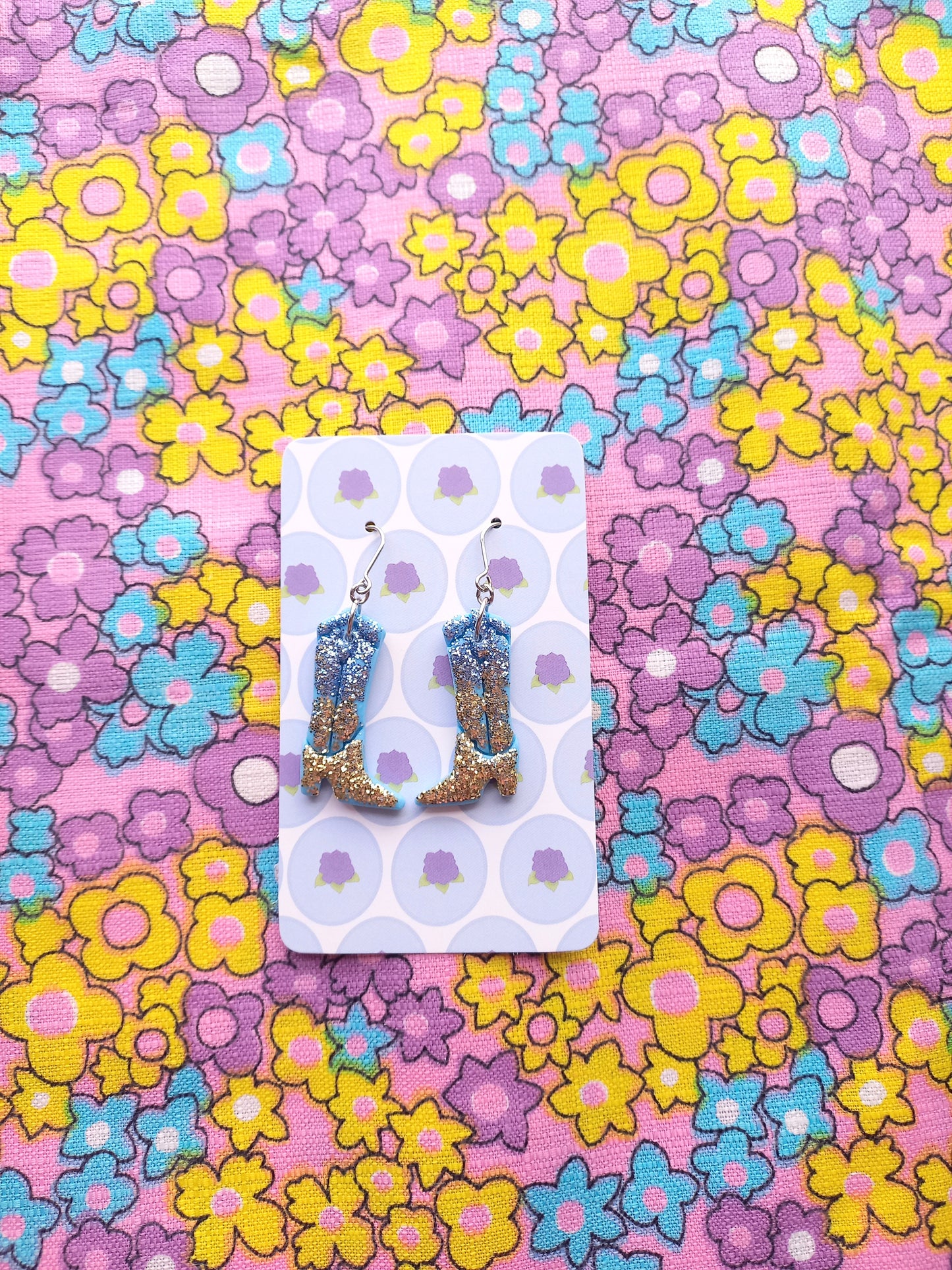 Glittery Boot Earrings | Taylor Inspired