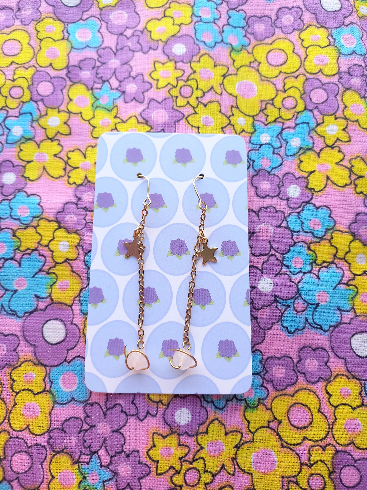 Starry Saturn Earrings | Taylor Inspired